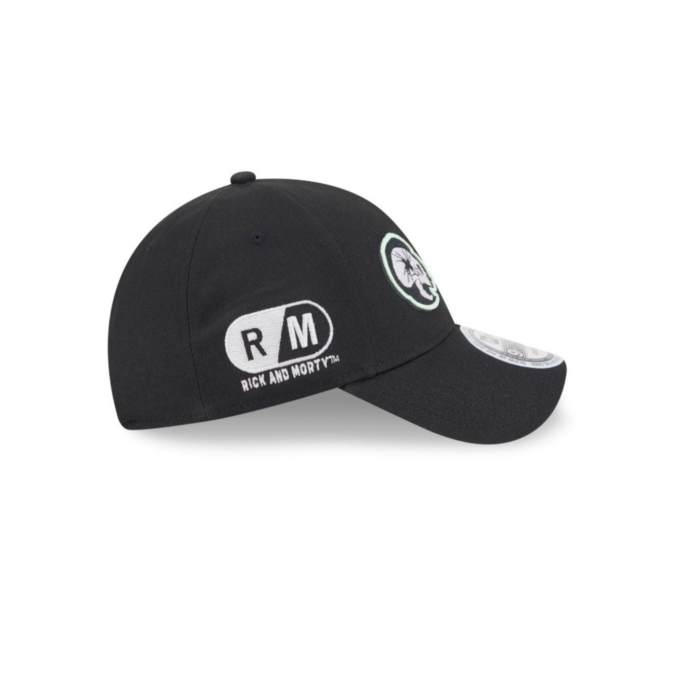 Bone New Era 9FORTY Rick And Morty  Preto Preto 4