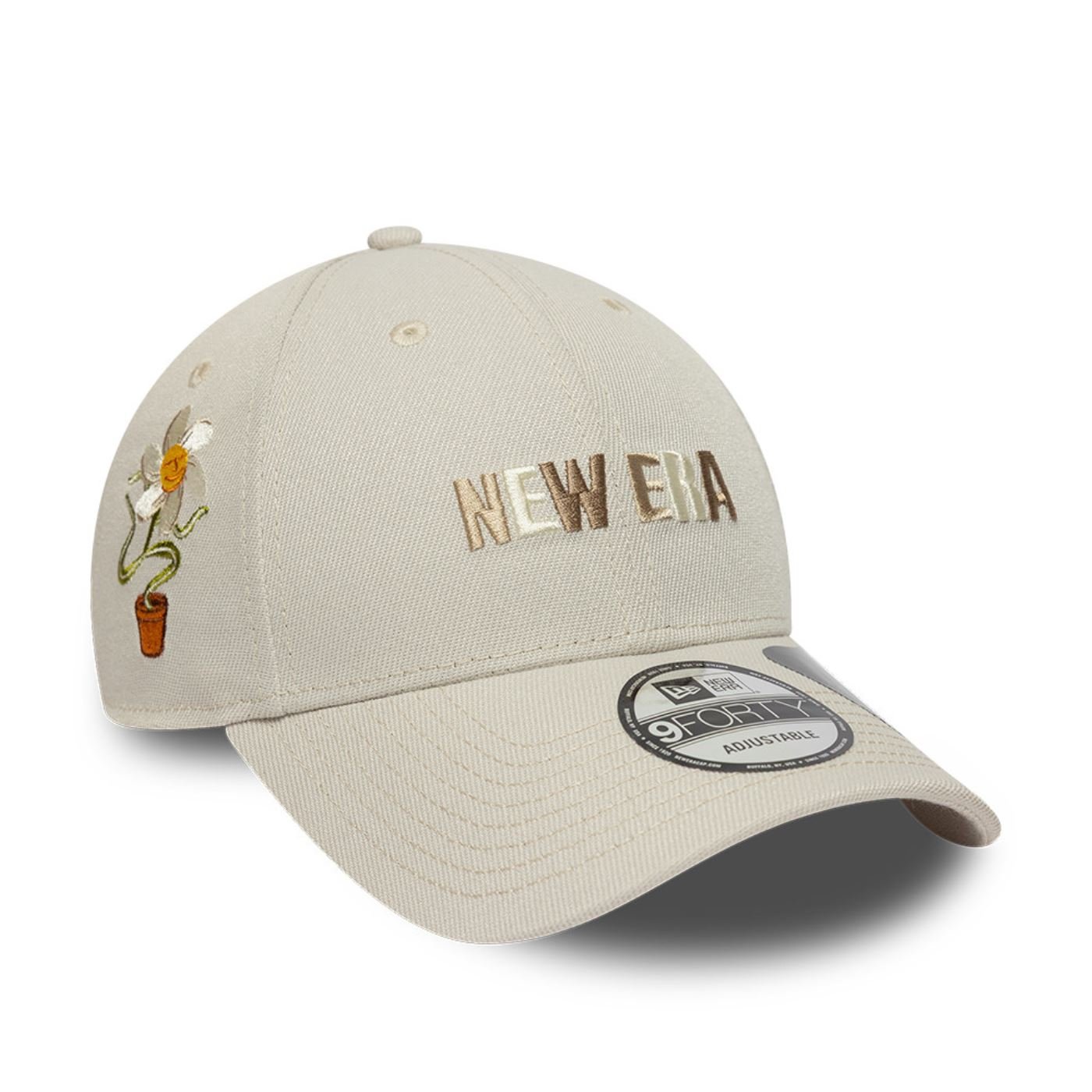 Bone New Era Branded  9FORTY  Bege Bege 3
