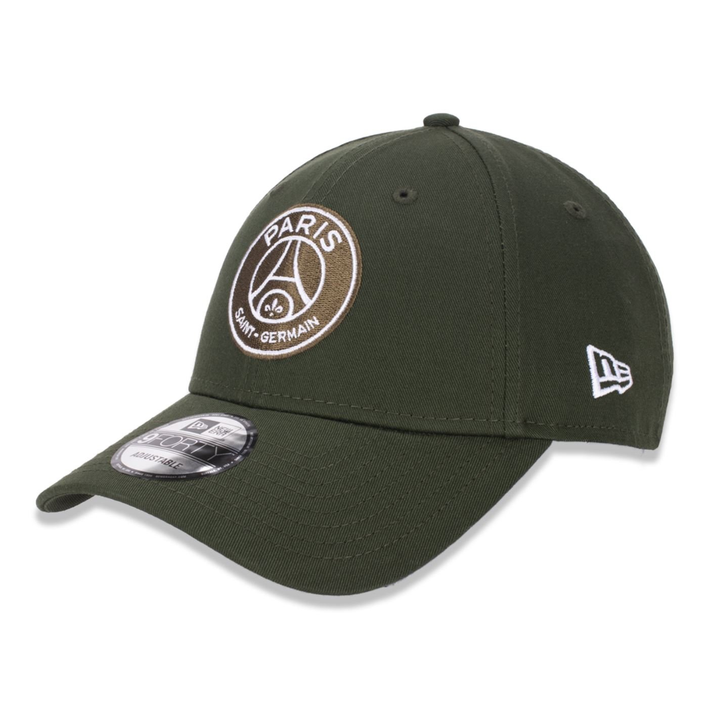 Bone New Era 9FORTY Paris Saint Germain  Verde