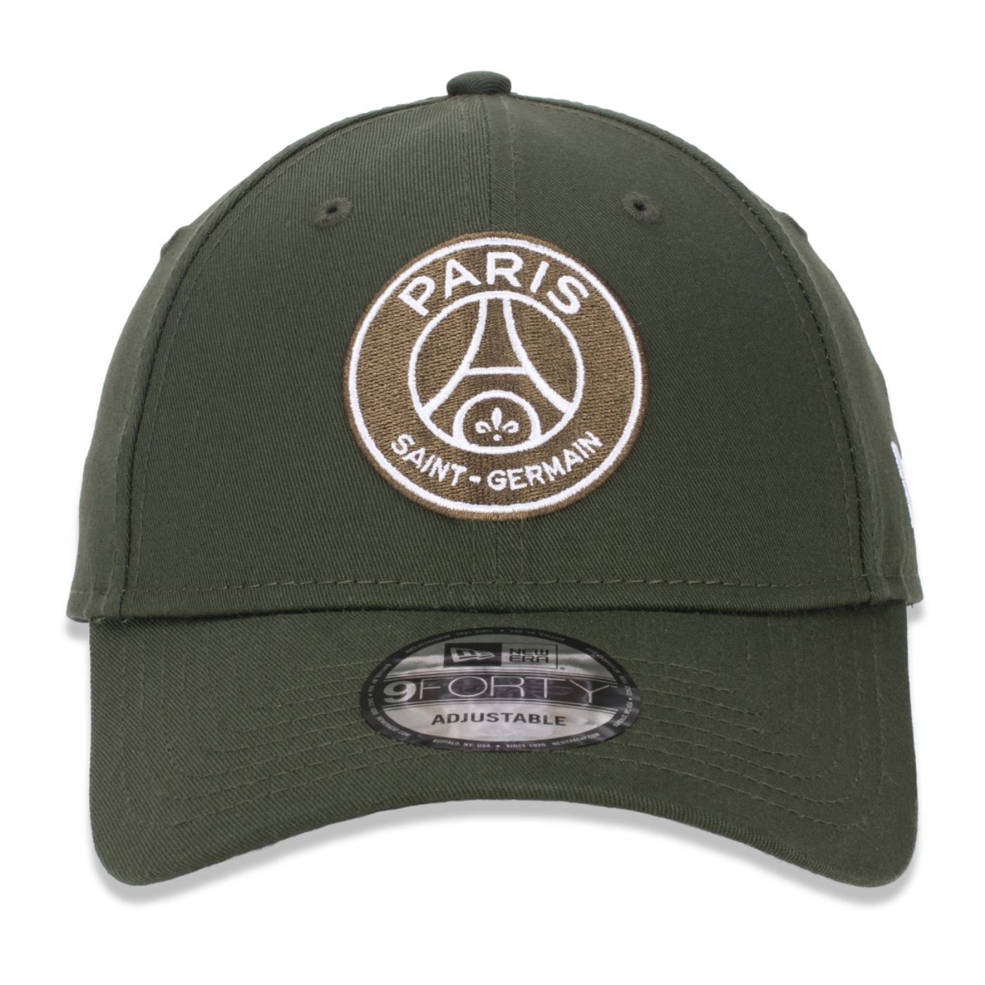 Bone New Era 9FORTY Paris Saint Germain  Verde Verde 2