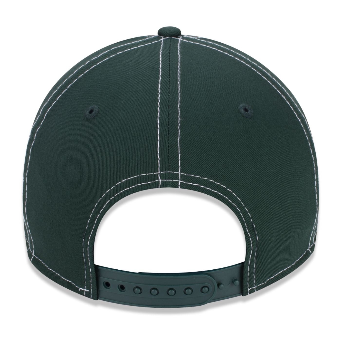 Bone New Era 9FORTY M-CROWN Paris Saint Germain  Verde Verde 4