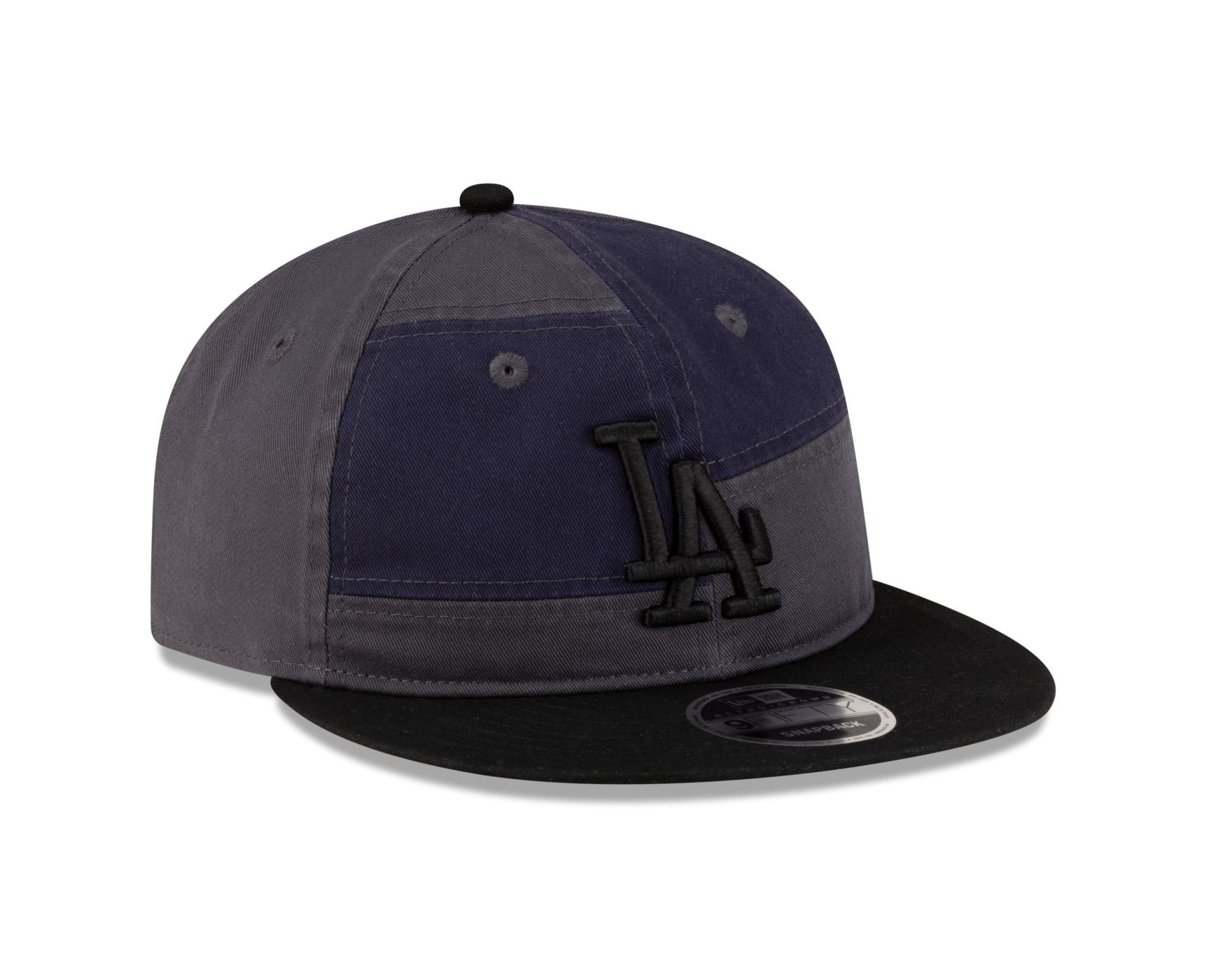 Bone New Era MLB 9FIFTY RETRO CROWN SN Los Angeles Dodgers Cinza Cinza 3