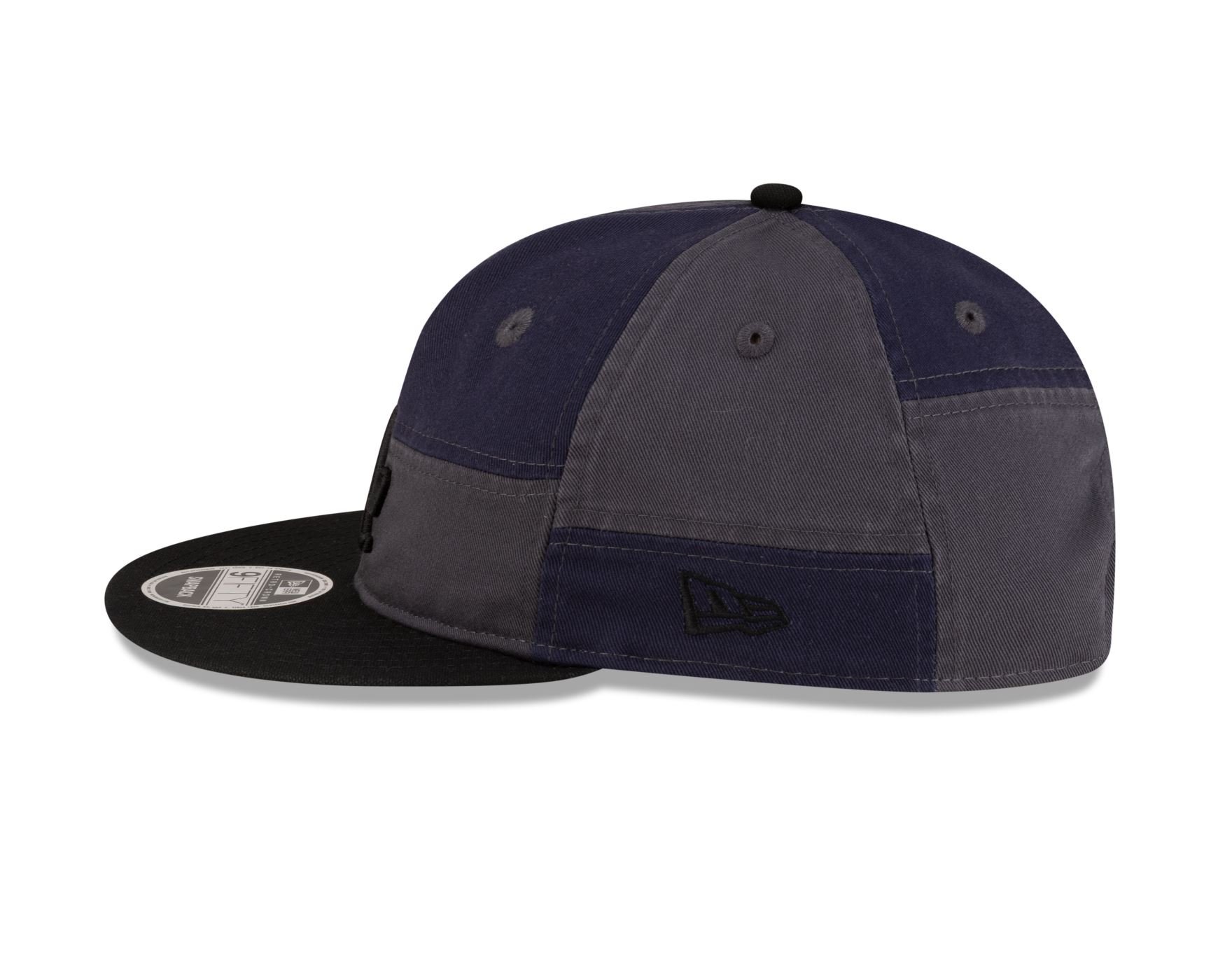 Bone New Era MLB 9FIFTY RETRO CROWN SN Los Angeles Dodgers Cinza Cinza 5