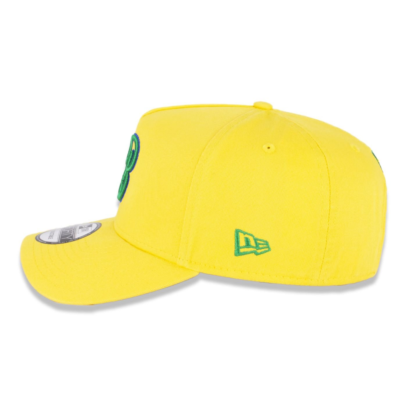 Bone New Era 9FORTY New Era Branded Brasilidades Amarelo 5