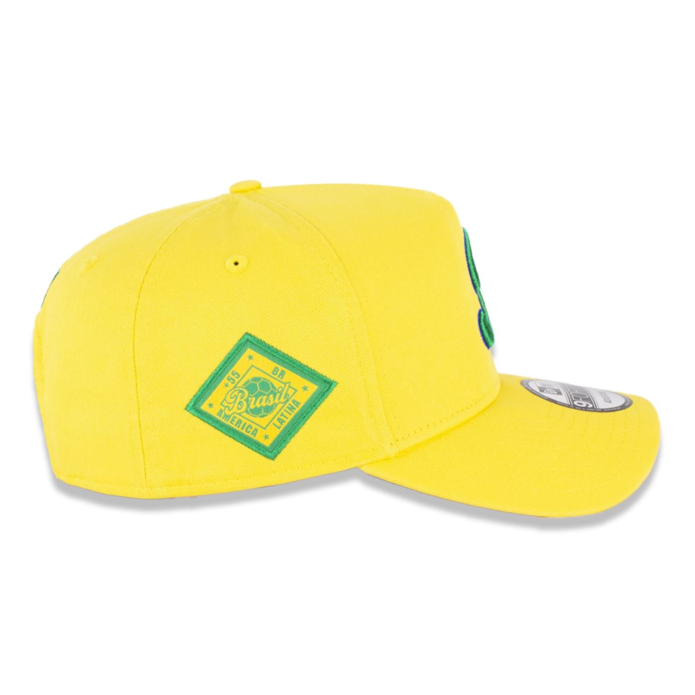 Bone New Era 9FORTY New Era Branded Brasilidades Amarelo 6