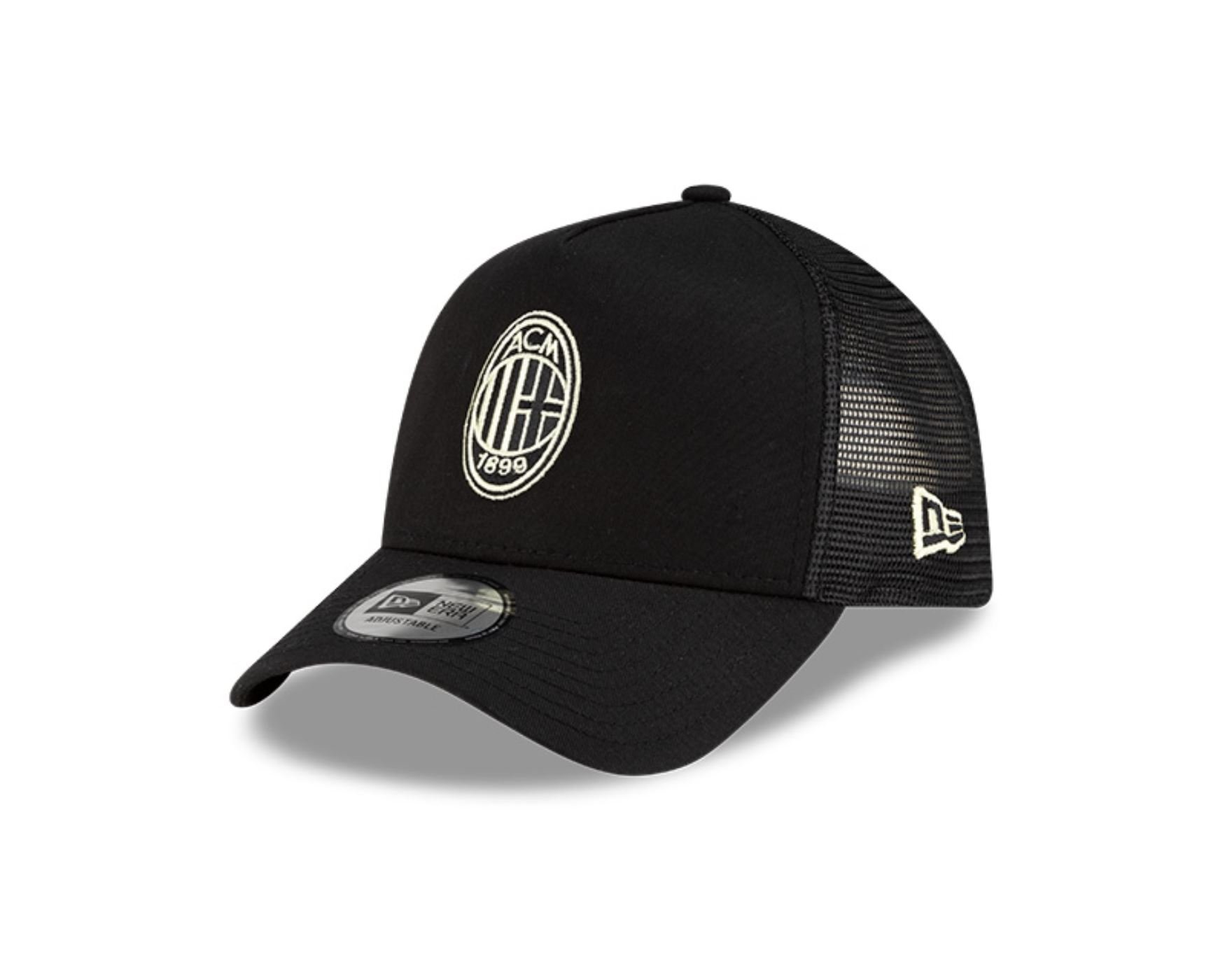 Bone New Era 9FORTY A-FRAME Branded Preto