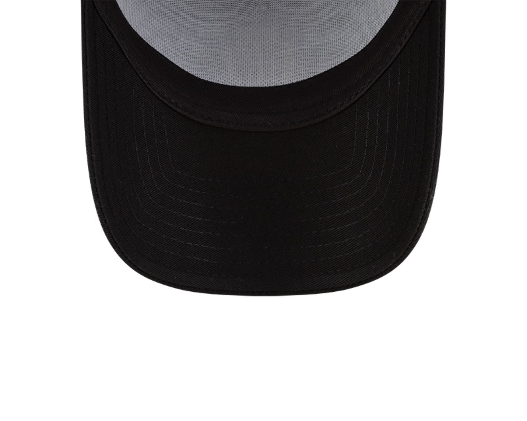 Bone New Era 9FORTY A-FRAME Branded Preto Preto 5