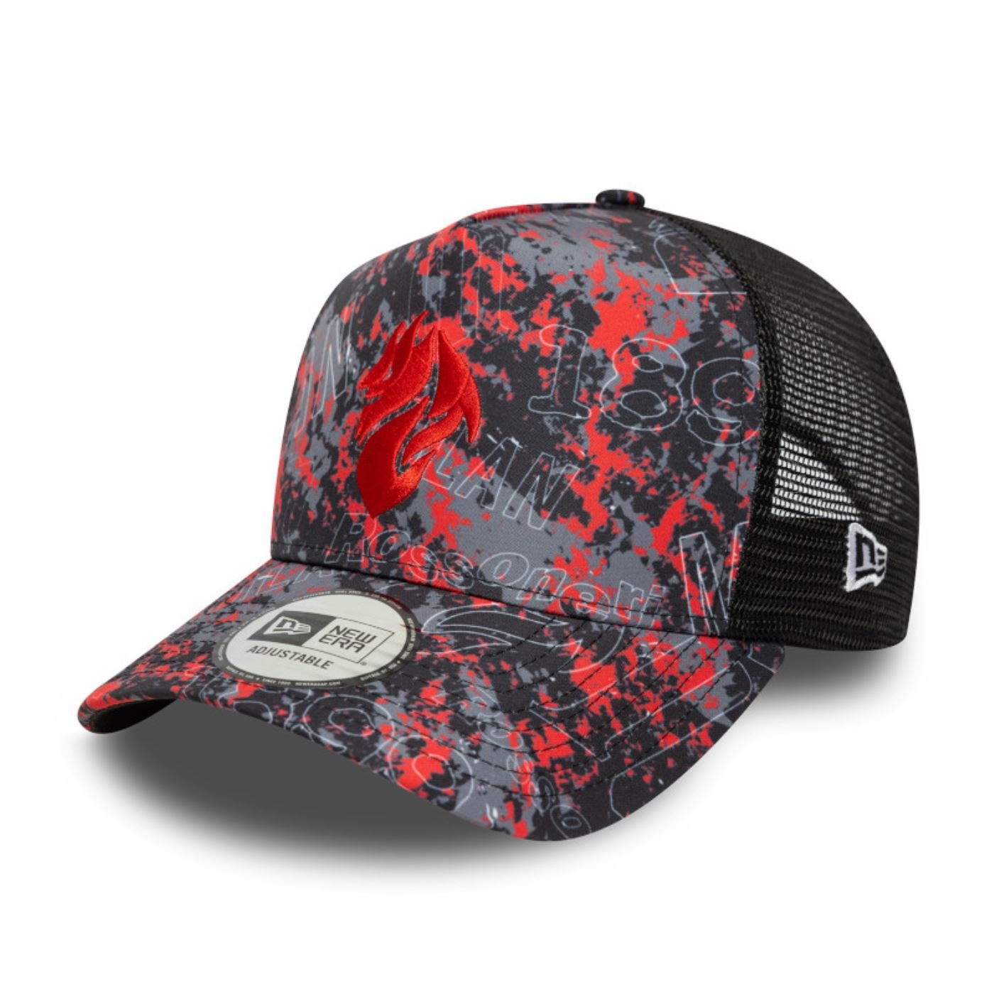 Bone New Era 9FORTY A-FRAME Branded Preto