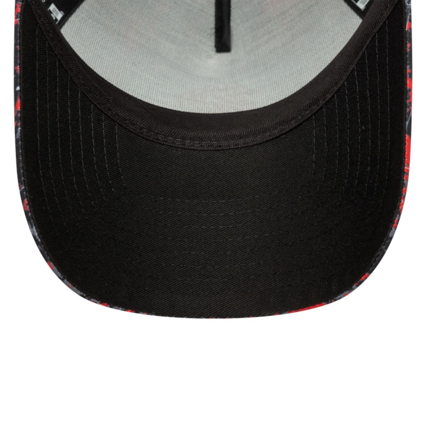 Bone New Era 9FORTY A-FRAME Branded Preto Preto 2