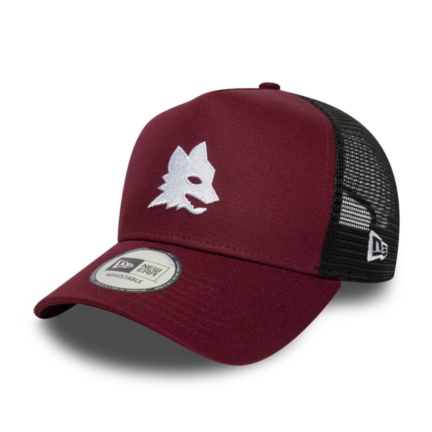 Bone New Era 9FORTY A-FRAME Branded Vermelho
