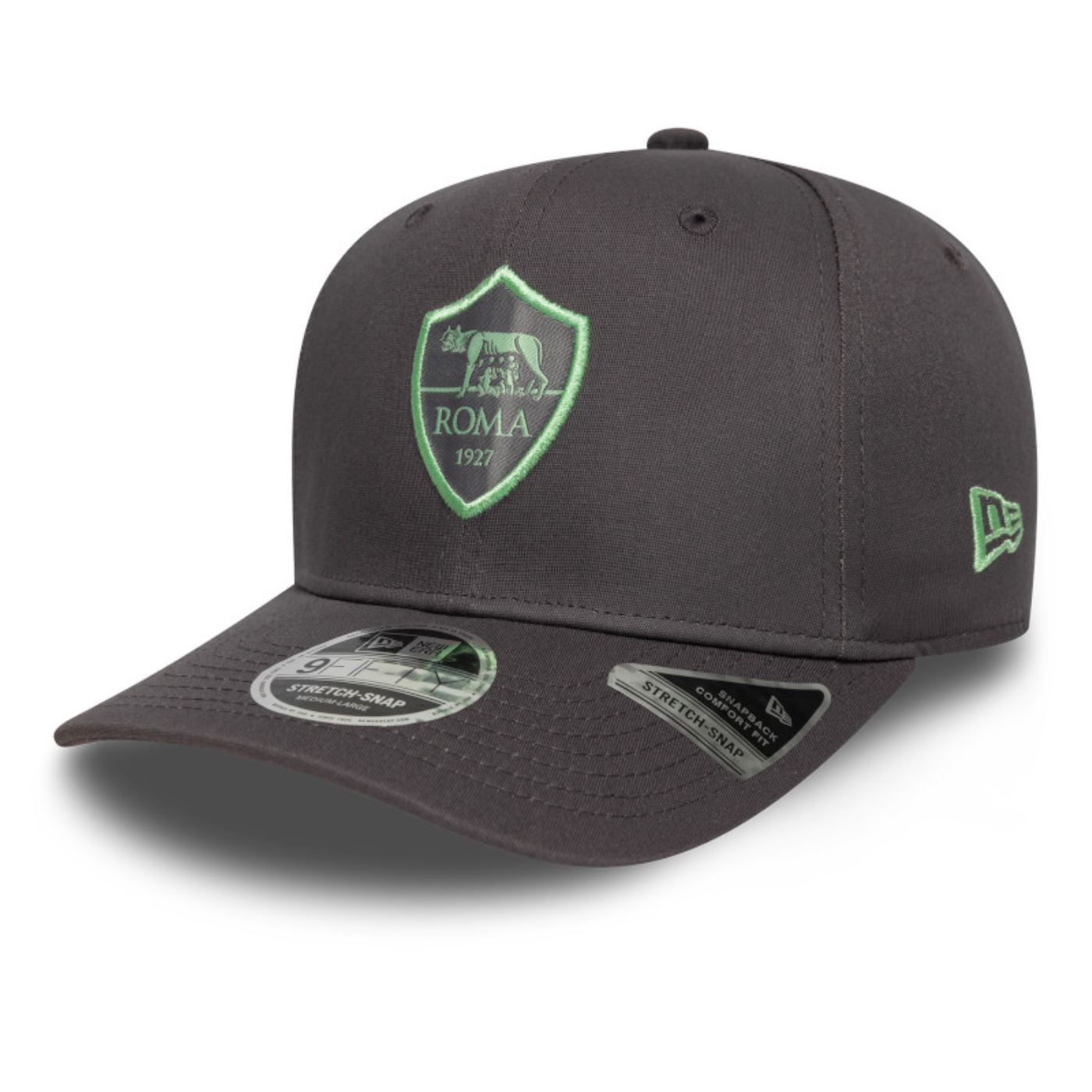 Bone New Era 9SEVENTY STRETCH Branded Cinza