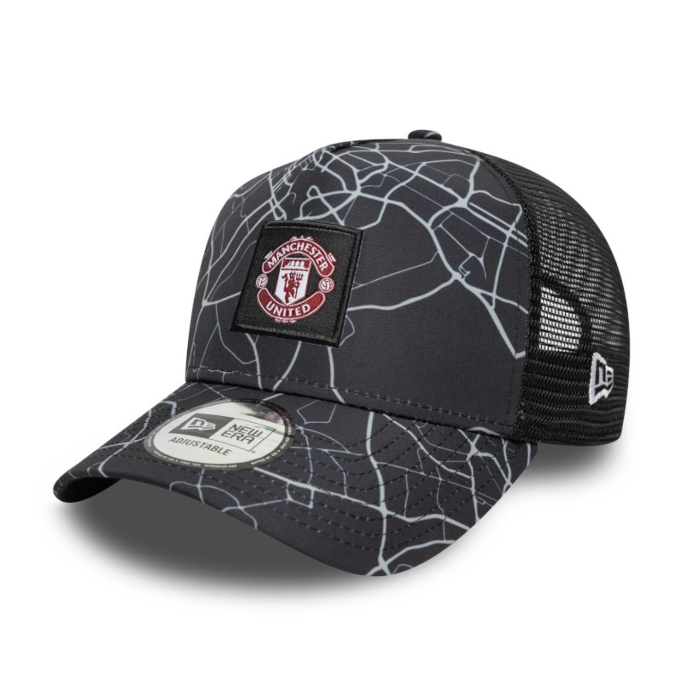 Bone New Era 9FORTY A-FRAME Branded Preto