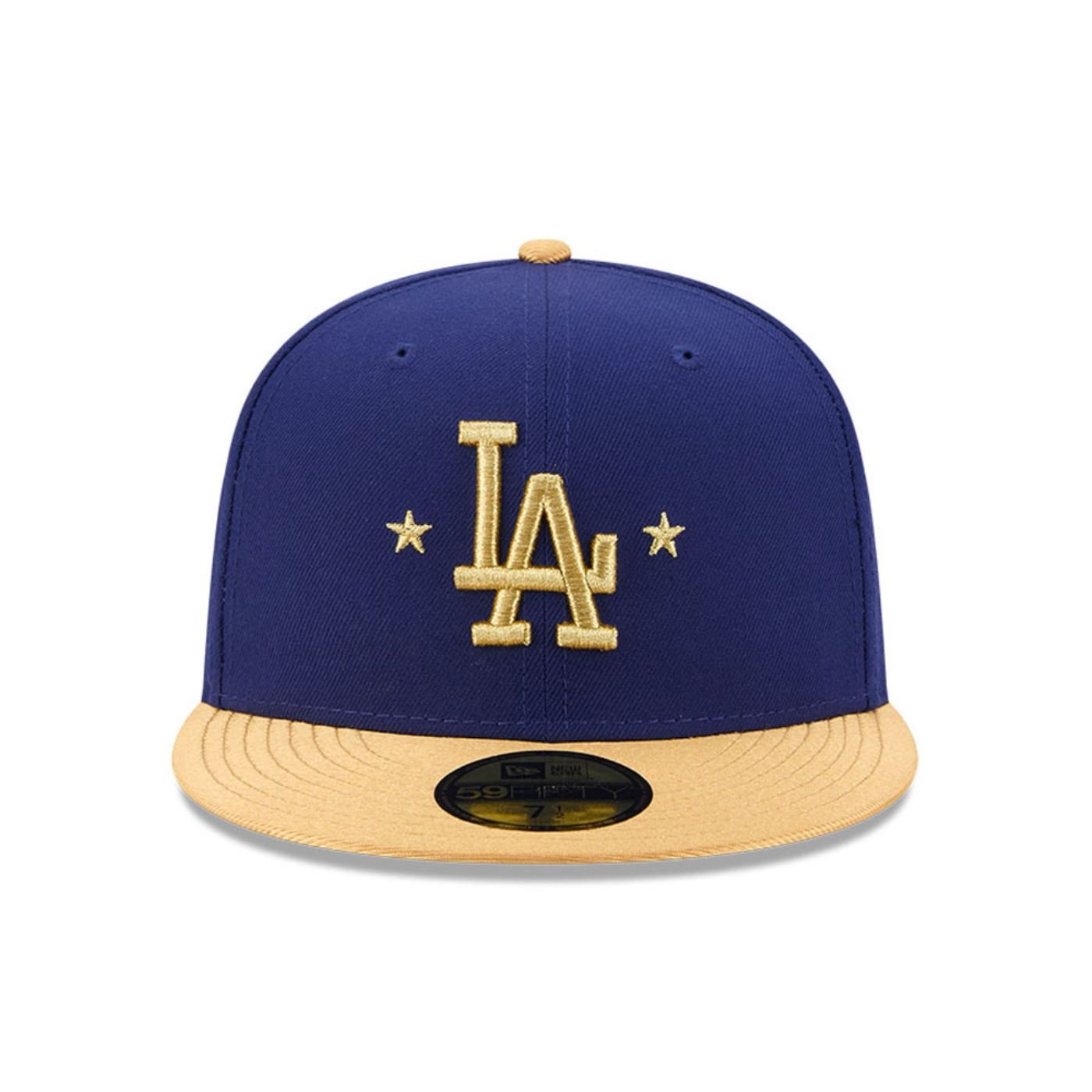 Bone New Era 59Fifty MLB Los Angeles Dodgers Azul 2