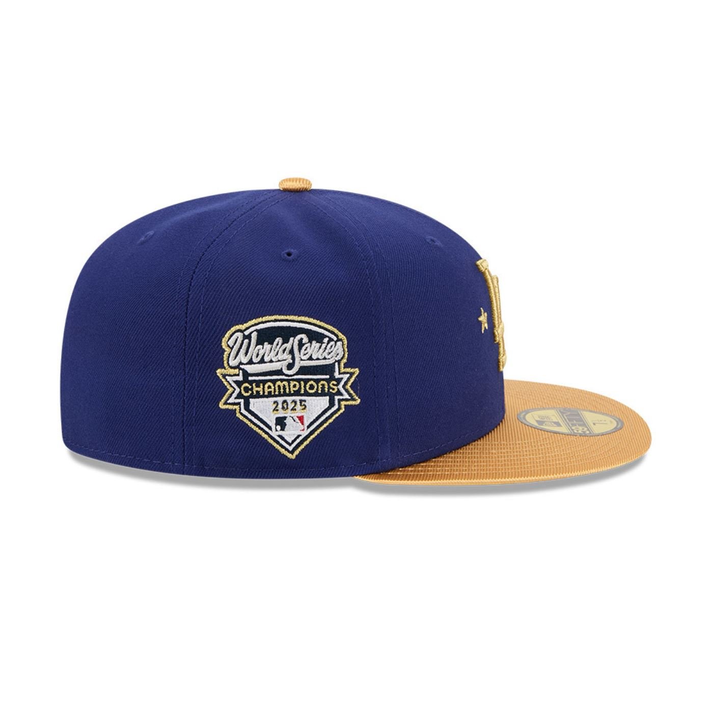 Bone New Era 59Fifty MLB Los Angeles Dodgers Azul 6