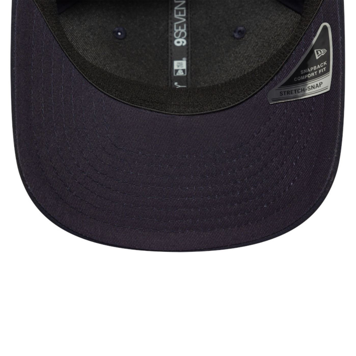 Bone New Era 9SEVENTY Stretch Snap Branded Azul Marinho 2