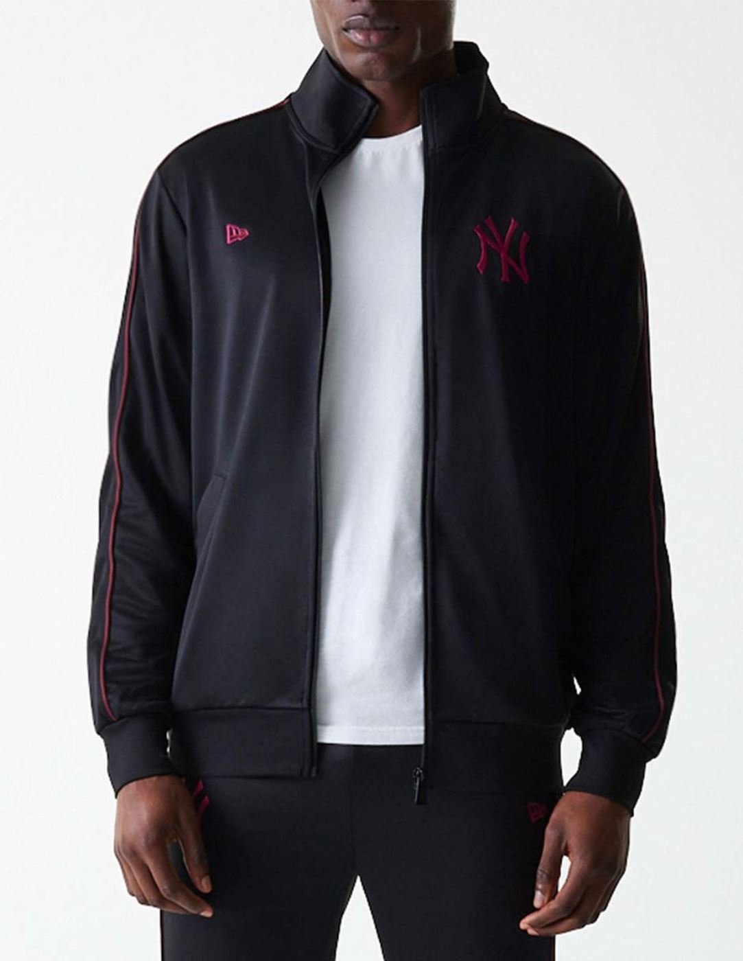 Jaqueta New Era MLB New York Yankees Track Preto 2