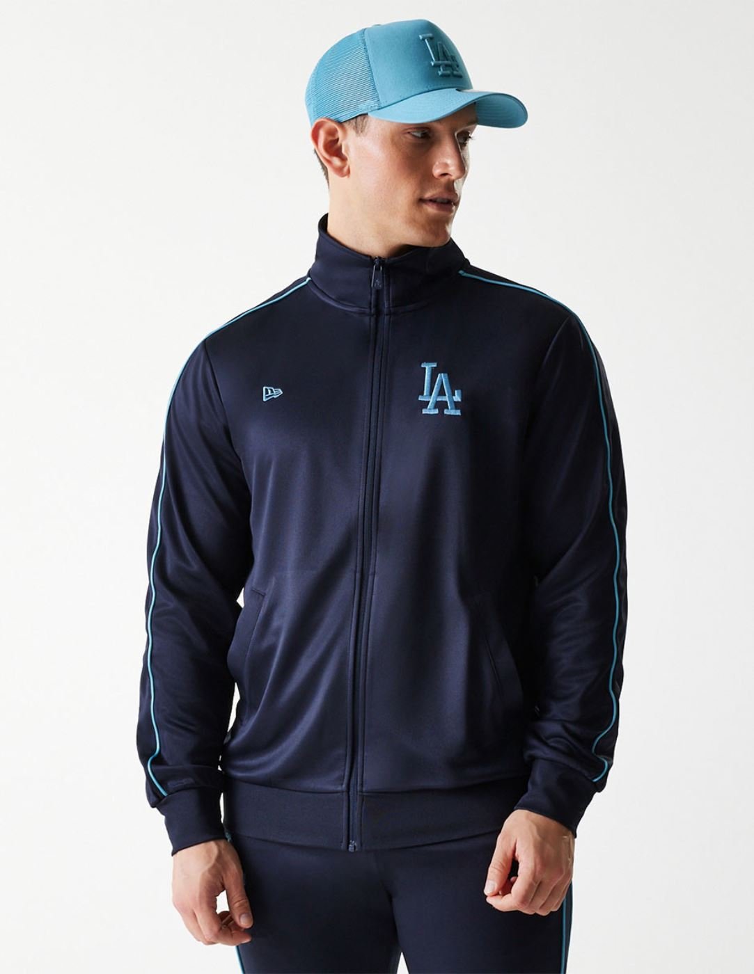 Los Angeles Dodgers フルジップジャケット Jaqueta New Era MLB Los Angeles Dodgers Track Marinho