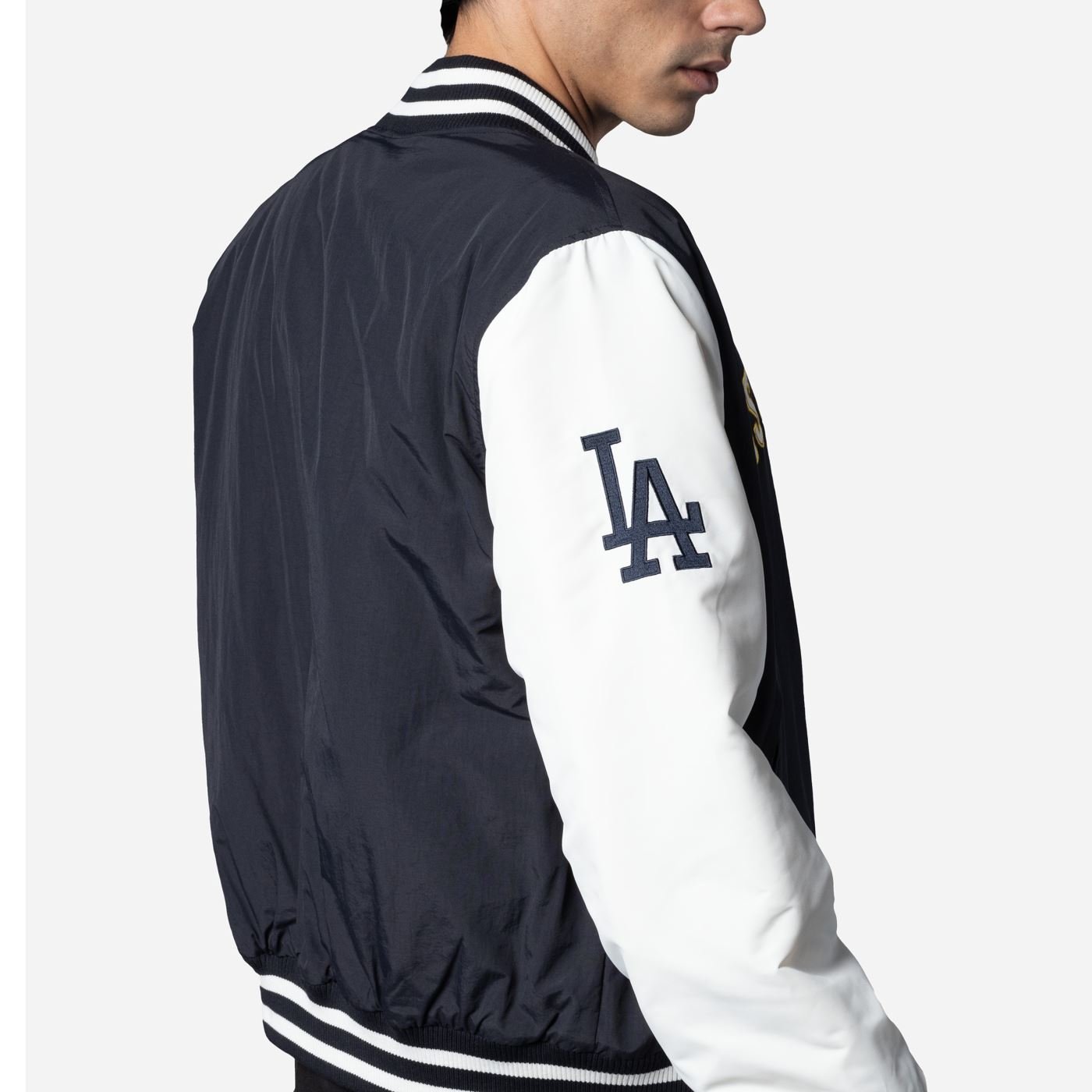 Jaqueta New Era Bomber MLB Los Angeles Dodgers Azul Marinho 5