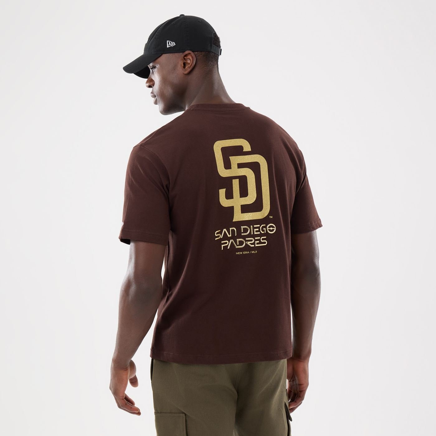 Camiseta New Era REGULAR MLB San Diego Padres Marrom 4