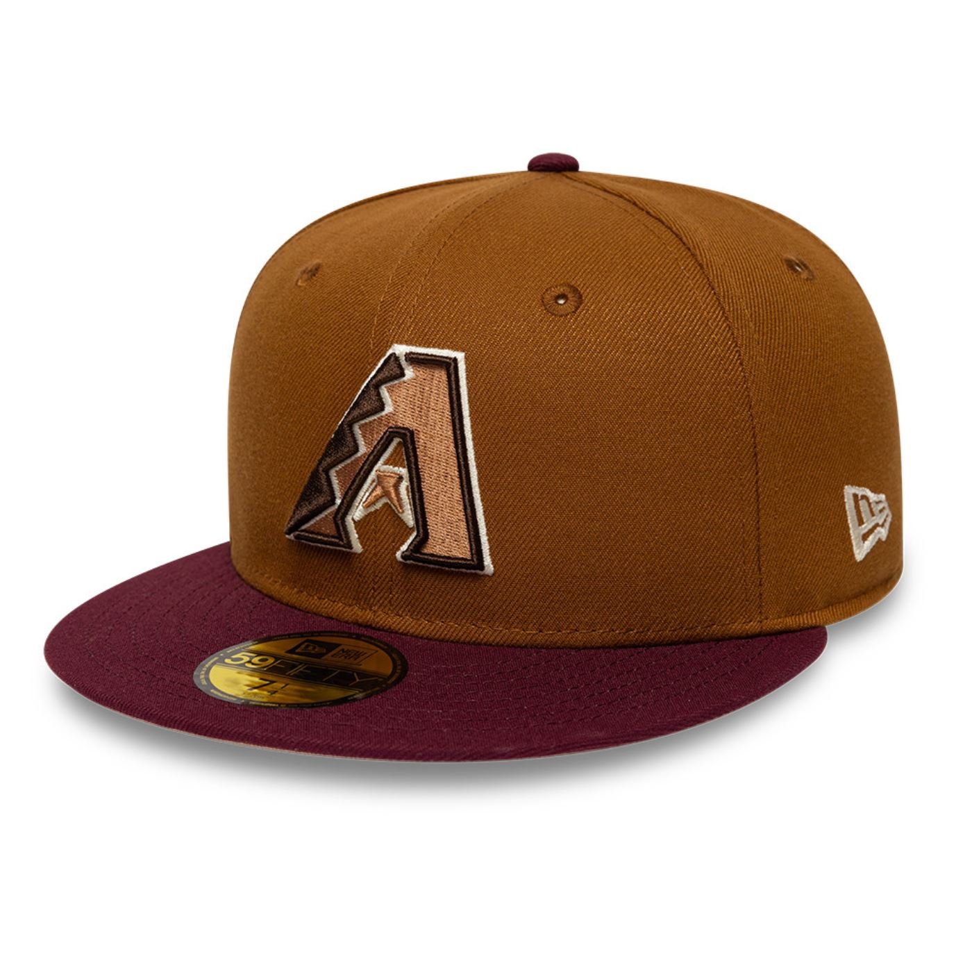 Bone New Era 59FIFTY MLB Arizona Arizona Diamondbacks Marrom 7
