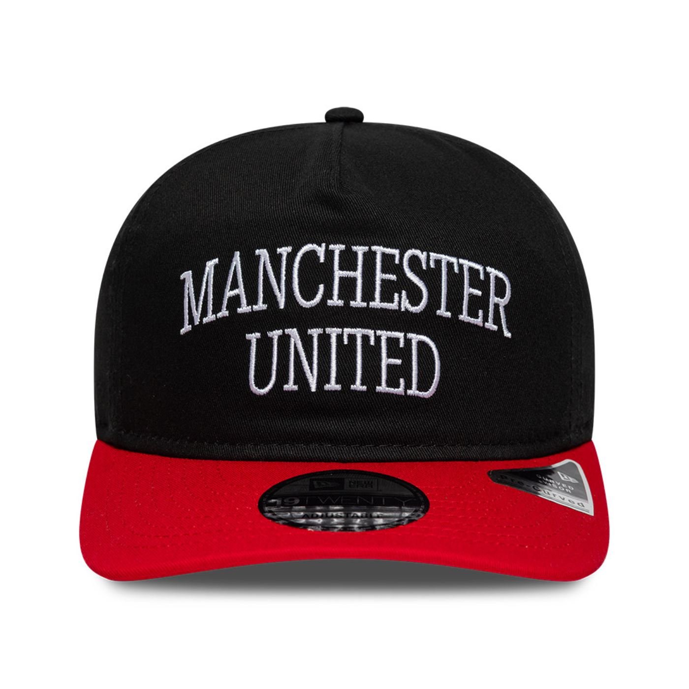 Bone New Era 19TWENTY Manchester United Vermelho Preto 4