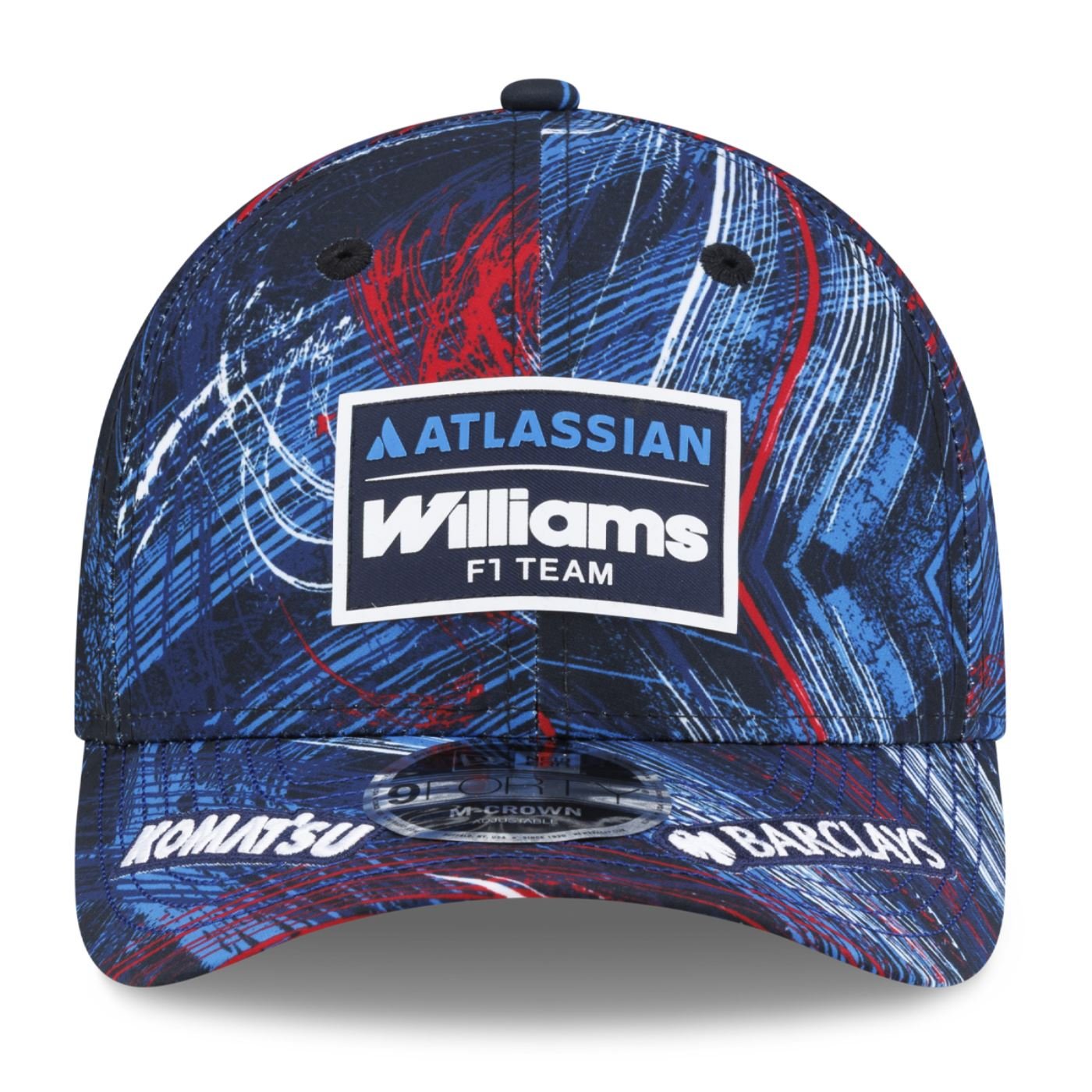 Bone New Era 9FORTY M-Crown Williams Racing Barcelona Azul Marinho 2