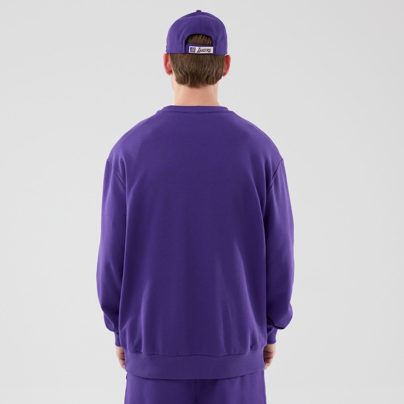 Moletom New Era Careca Los Angeles Lakers Roxo Roxo 4