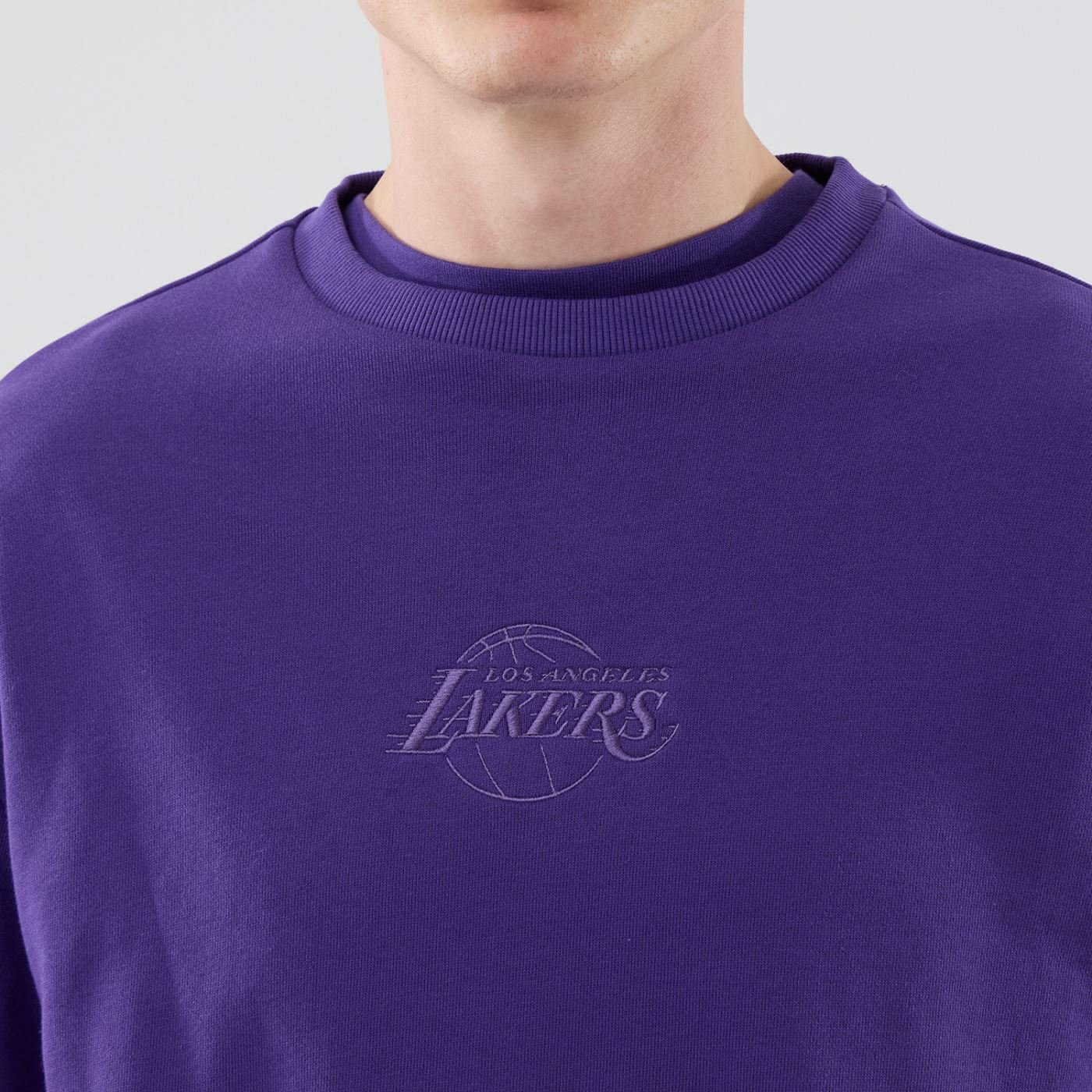 Moletom New Era Careca Los Angeles Lakers Roxo Roxo 5