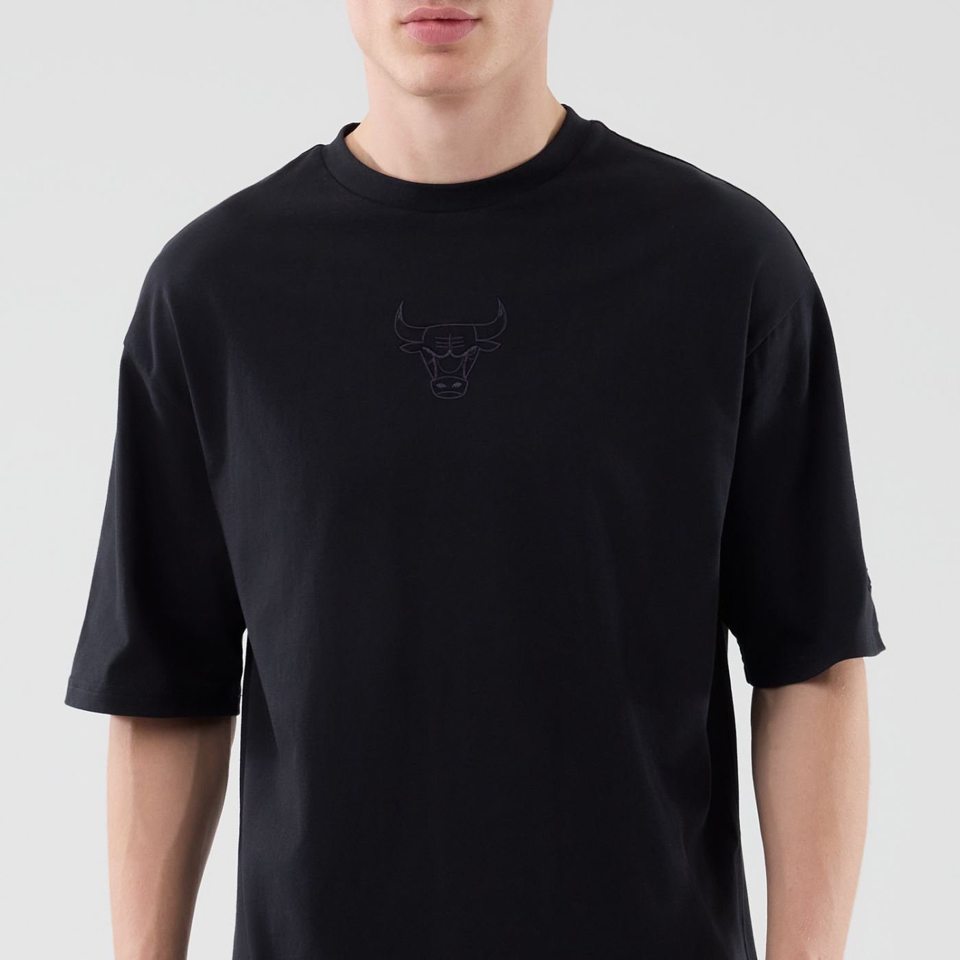 Camiseta New Era Regular Chicago Bulls NBA Preto 2
