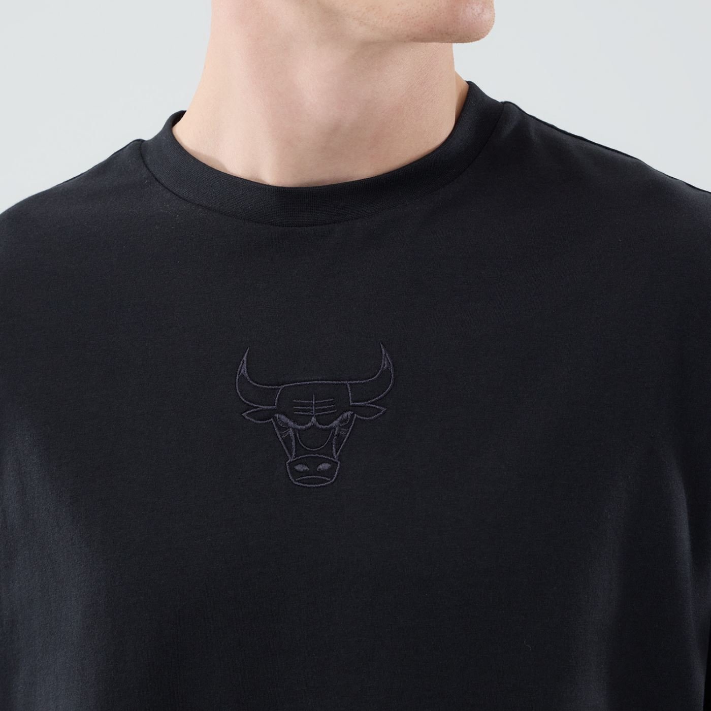 Camiseta New Era Regular Chicago Bulls NBA Preto 3