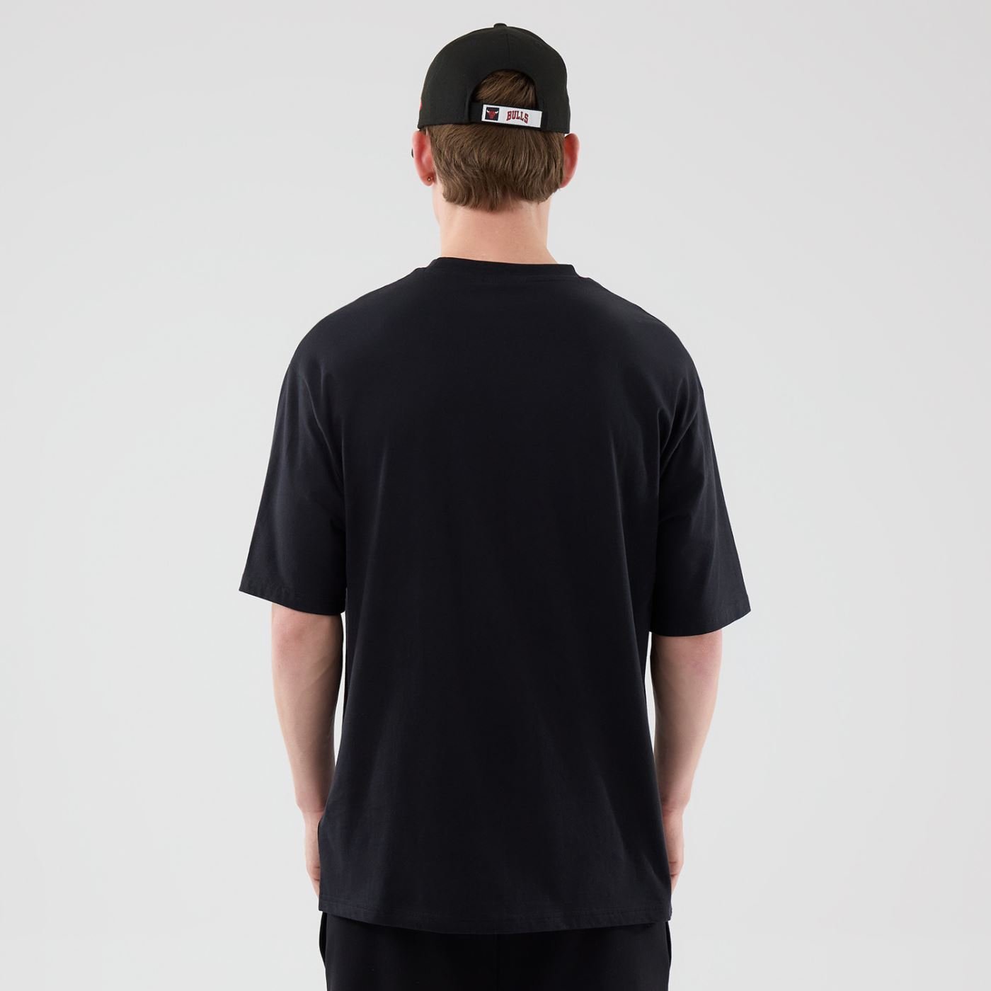 Camiseta New Era Regular Chicago Bulls NBA Preto 4