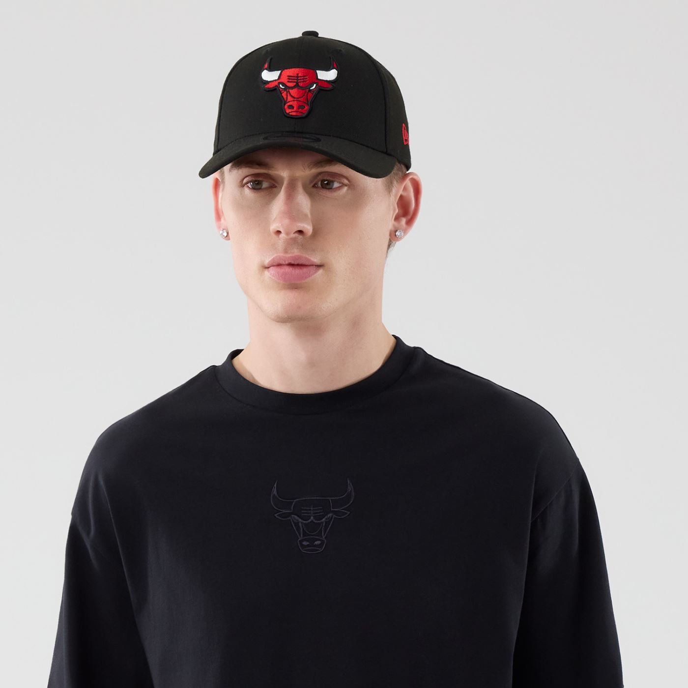 Camiseta New Era Regular Chicago Bulls NBA Preto 5