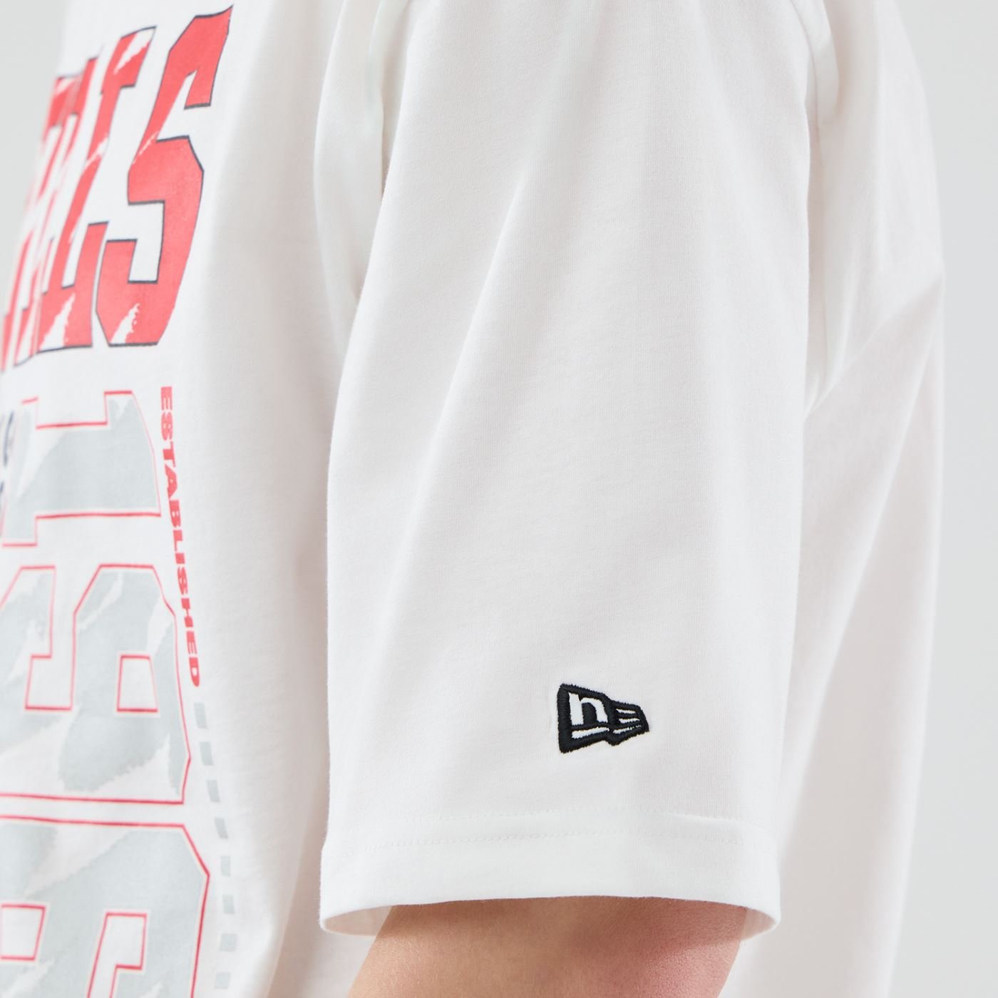 Camiseta New Era Regular Chicago Bulls NBA Branca Branco 7