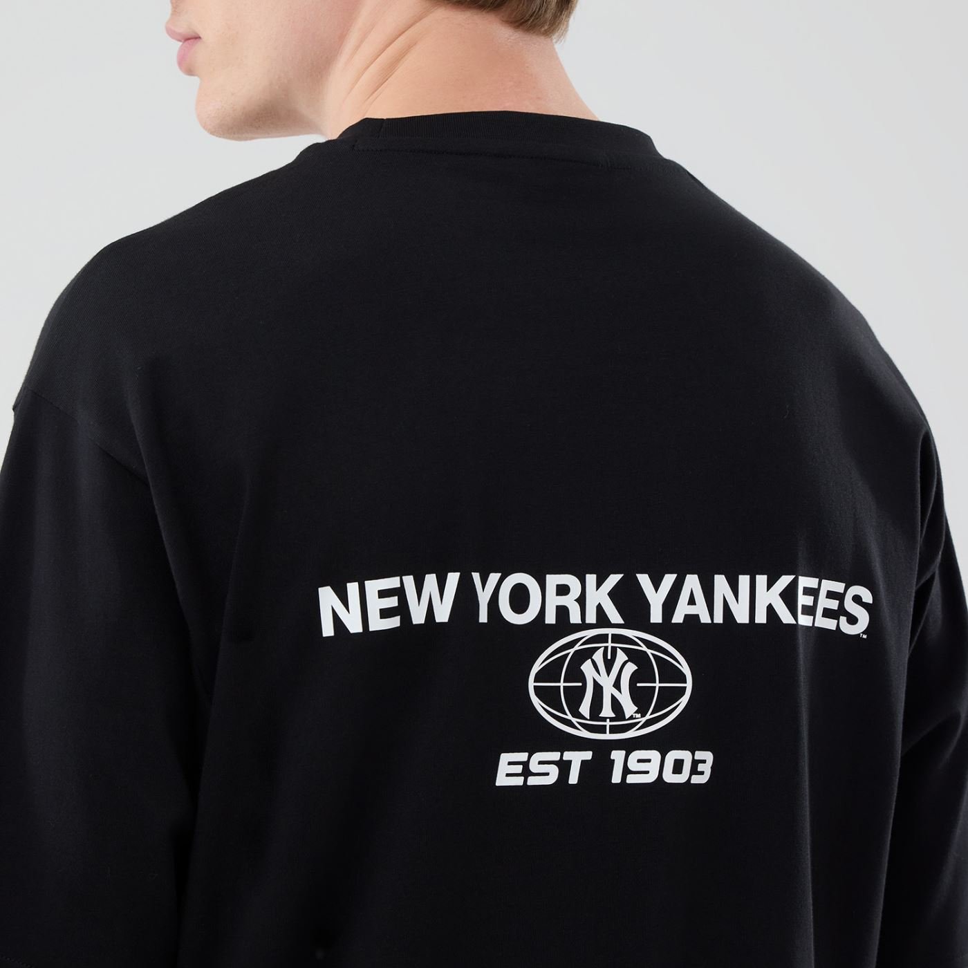 Camiseta New Era Regular New York Yankees Preta Preto 5