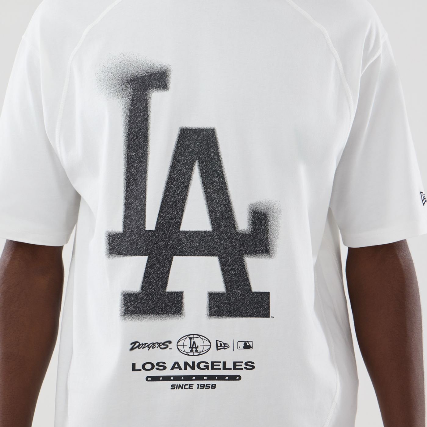 Camkiseta New Era Regular Los Angeles Dodgers MLB Branco 5