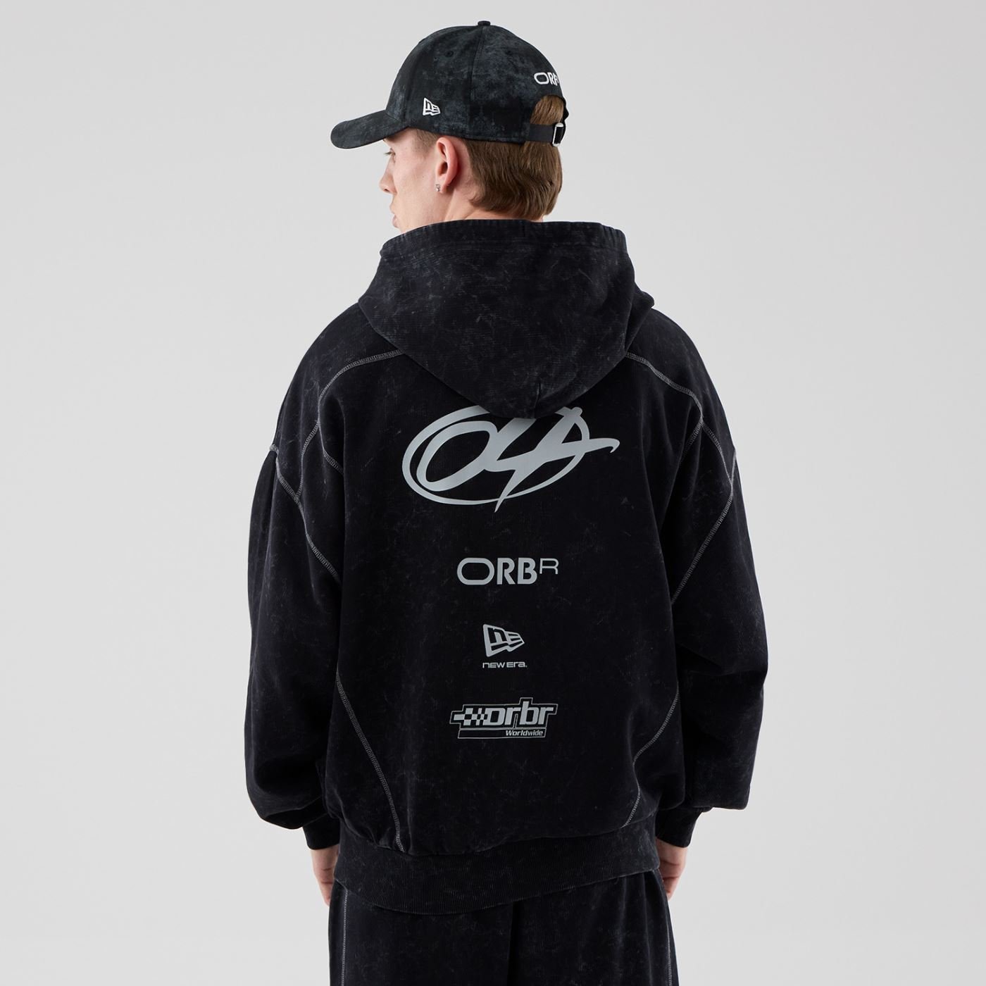 Moletom New Era Canguru Fechado Red Bull Racing Preto 4