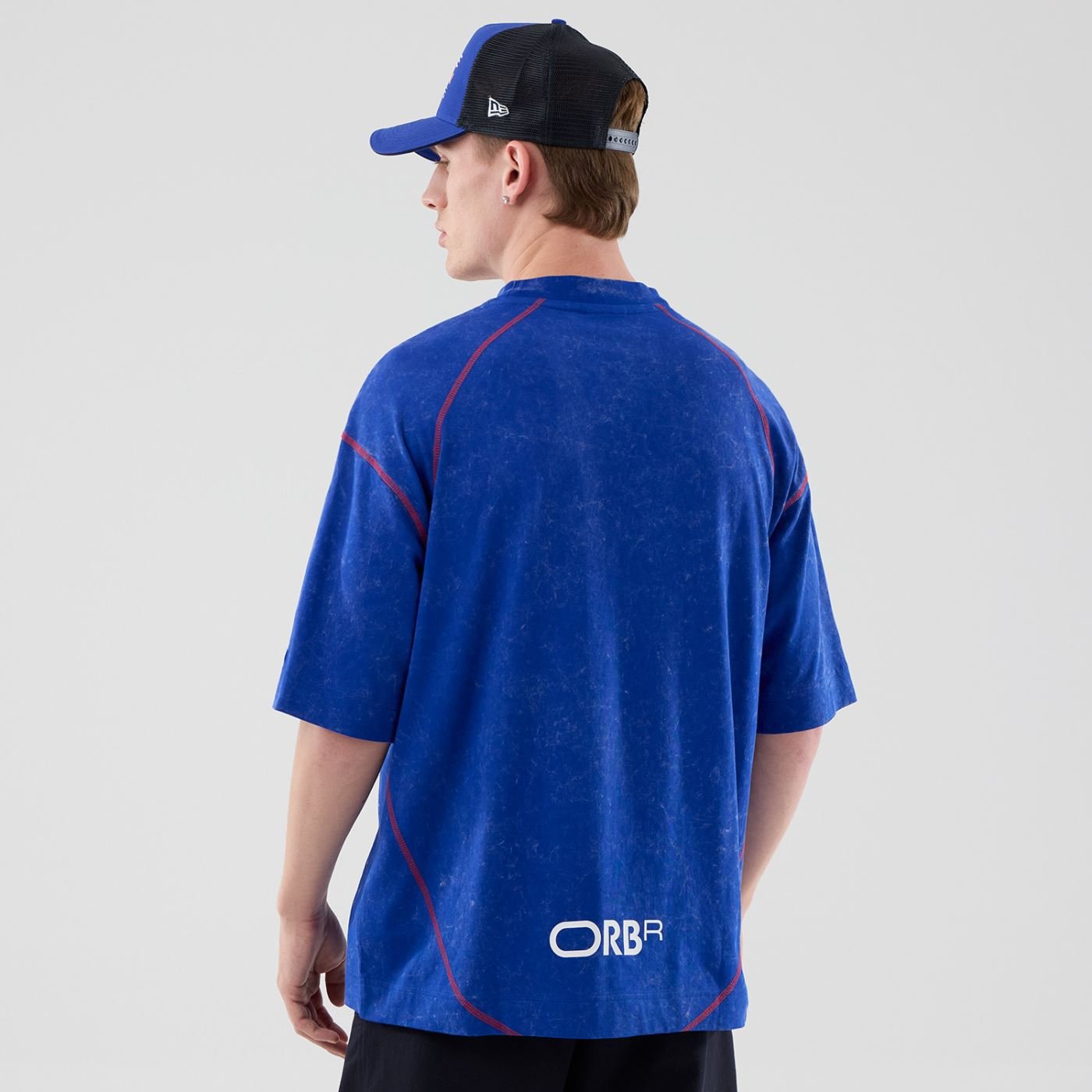 Camiseta New Era Regular Red Bull Racing Azul Azul 3