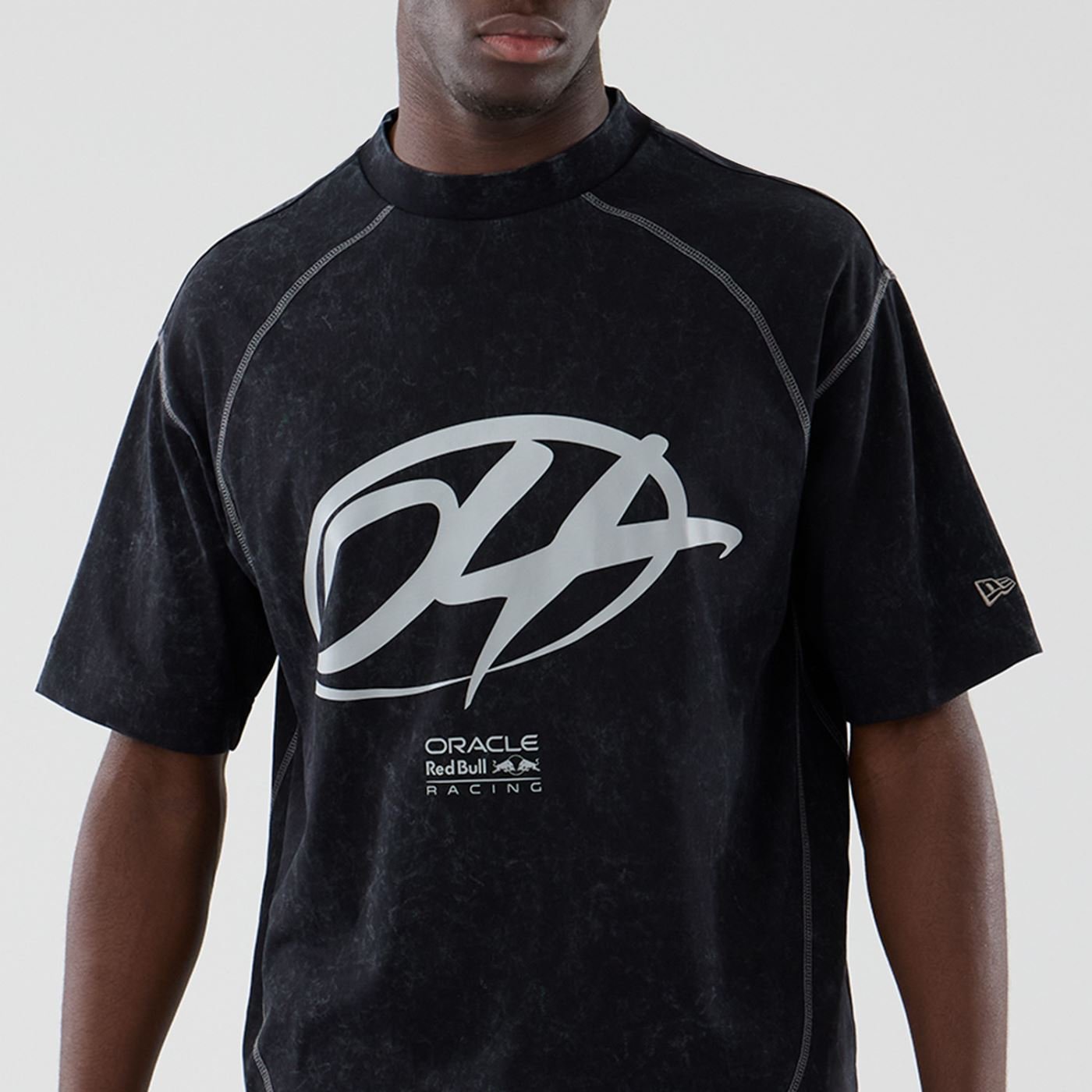 Camiseta New Era Regular Red Bull Racing Preta Preto 2