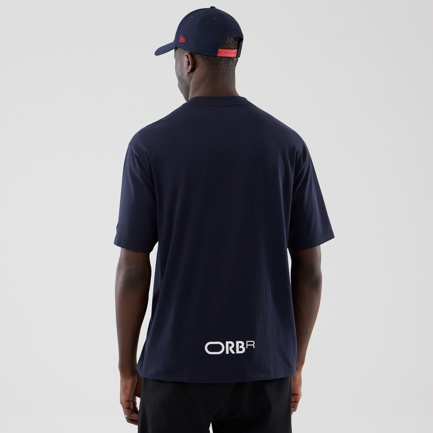 Camiseta New Era Regular Red Bull Racing Azul 4