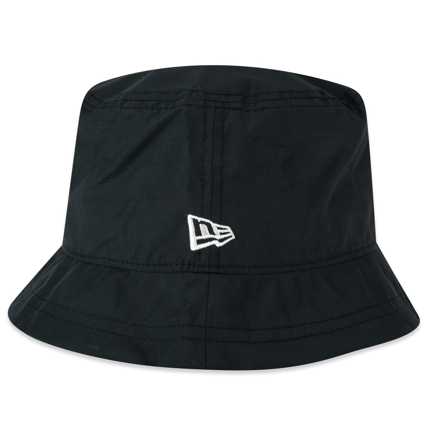 Chapeu New Era Bucket  Branded Preto Preto 4