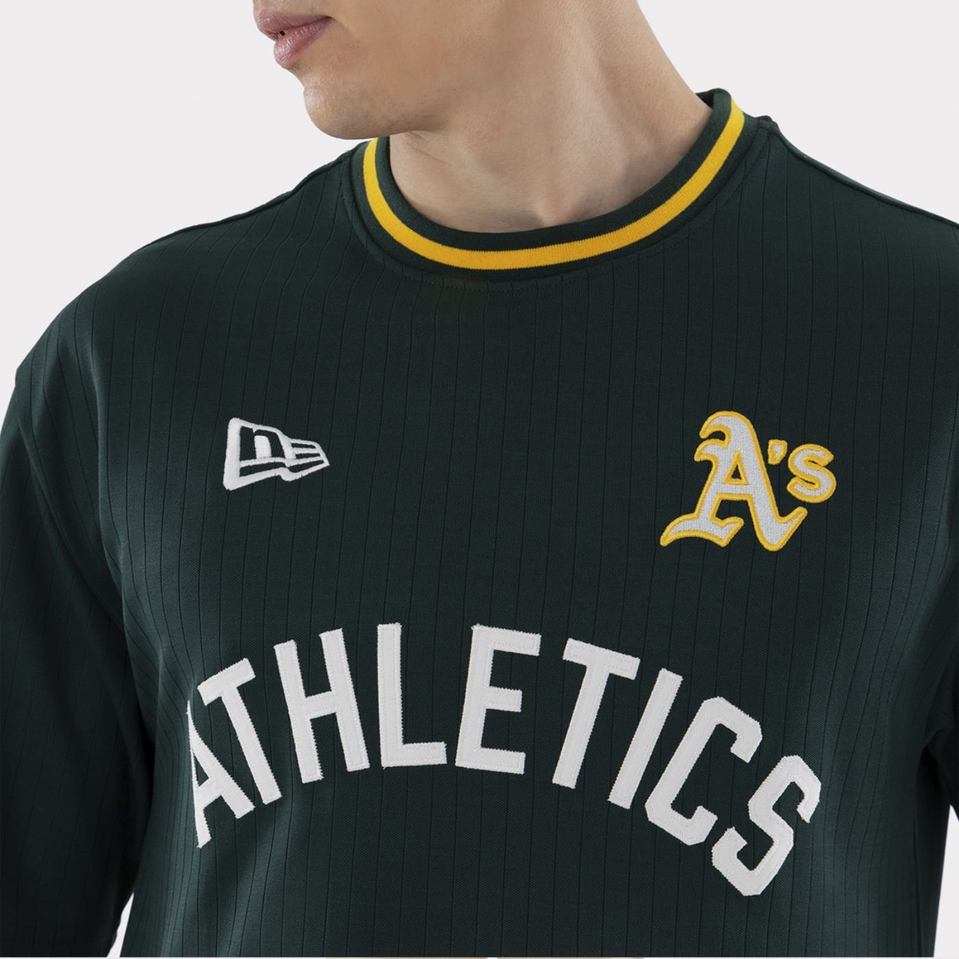 Camiseta New Era Oakland Athetics Premium Baseball Verde 2