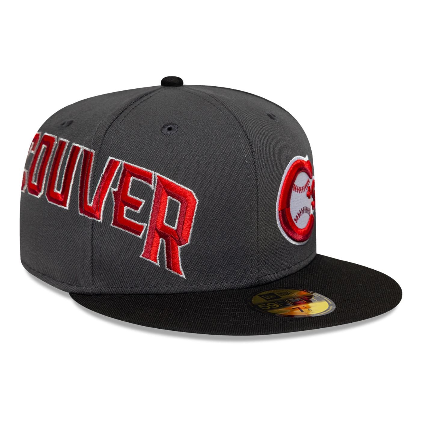 Bone New Era 59FIFTY Vanvouver Canadians Premium Baseball Cinza 3