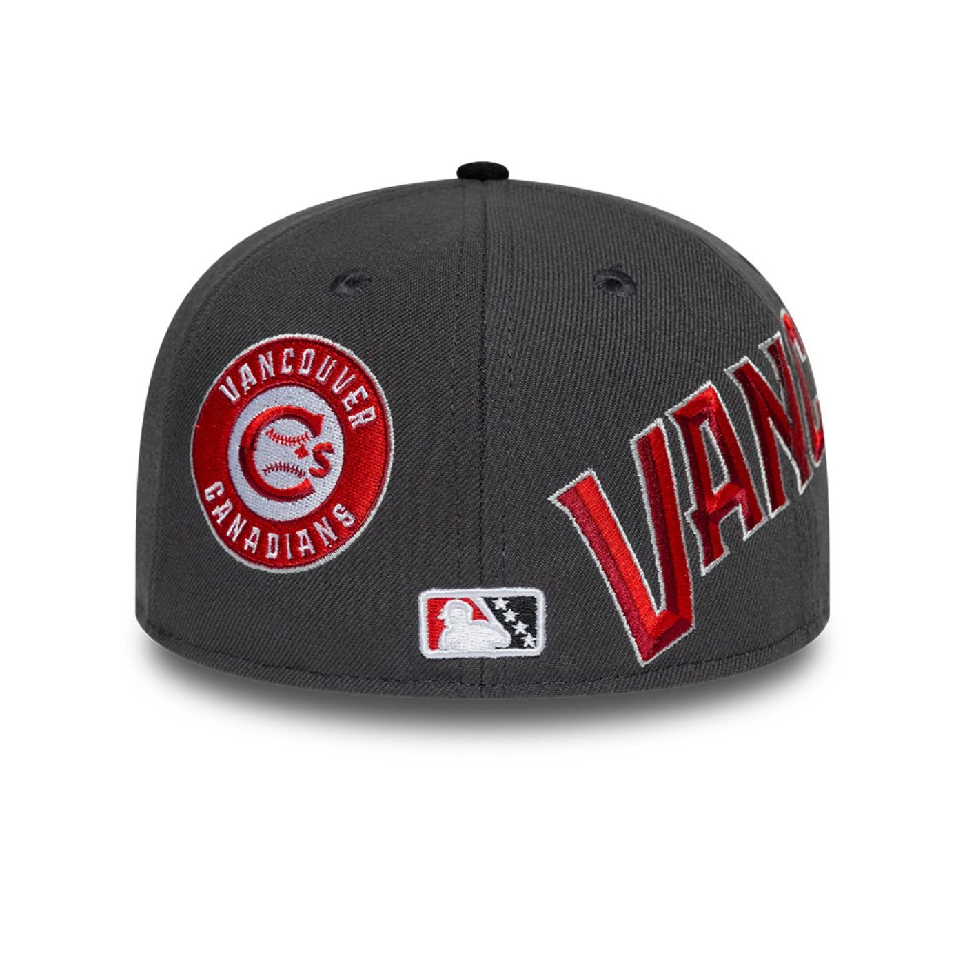 Bone New Era 59FIFTY Vanvouver Canadians Premium Baseball Cinza 4
