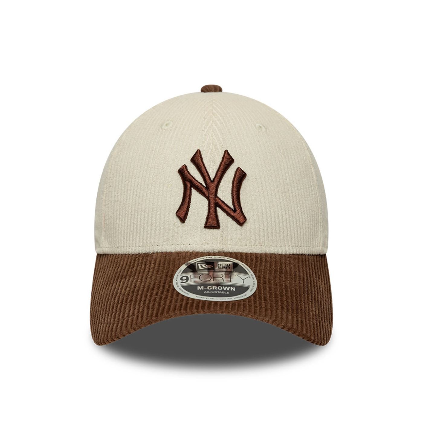 Bone New Era 9FORTY M-Crown New York Yankees Bege 2