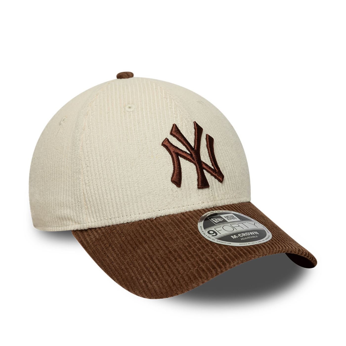 Bone New Era 9FORTY M-Crown New York Yankees Bege 3