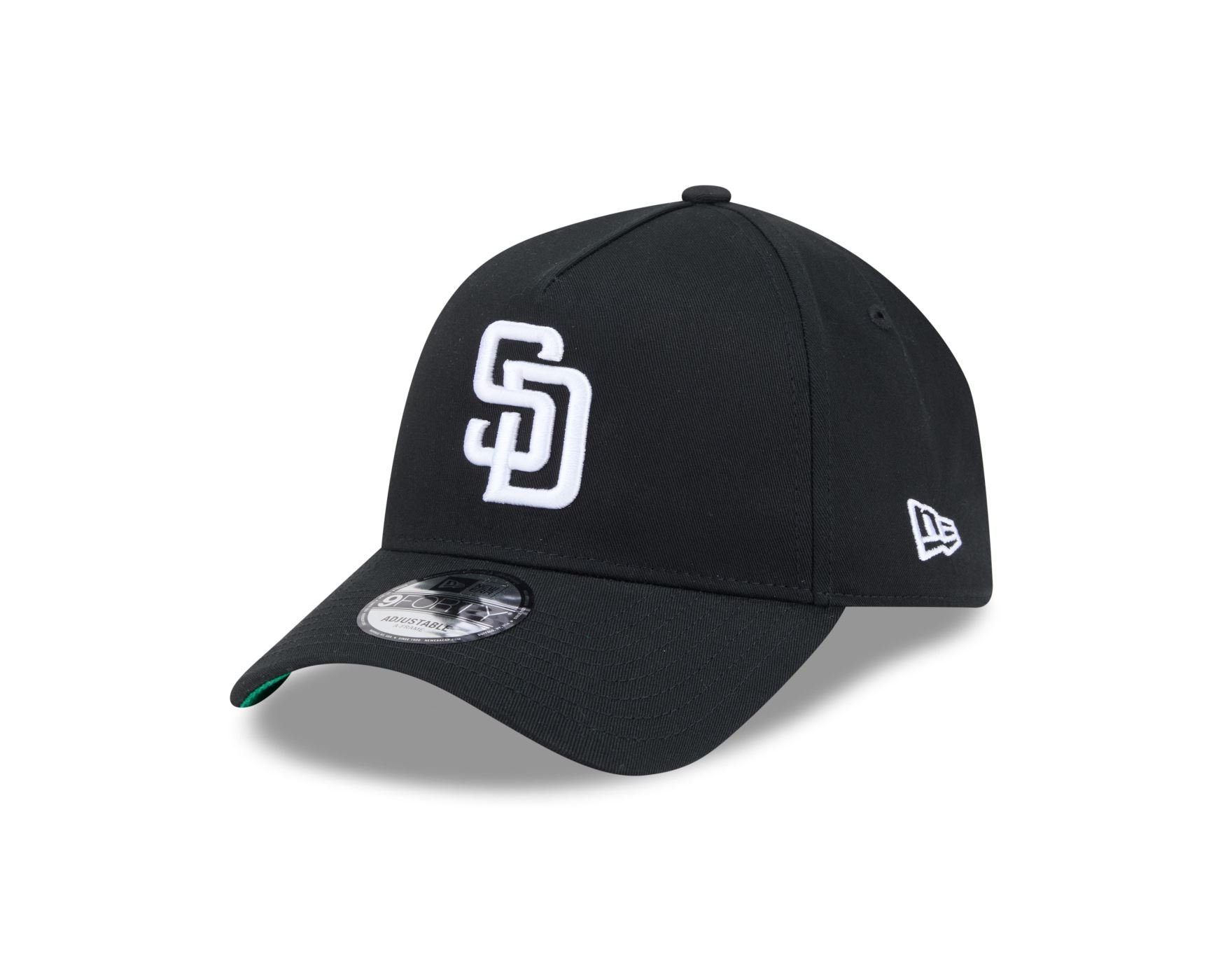 Bone New Era 9FORTY San Diego Padres Preto