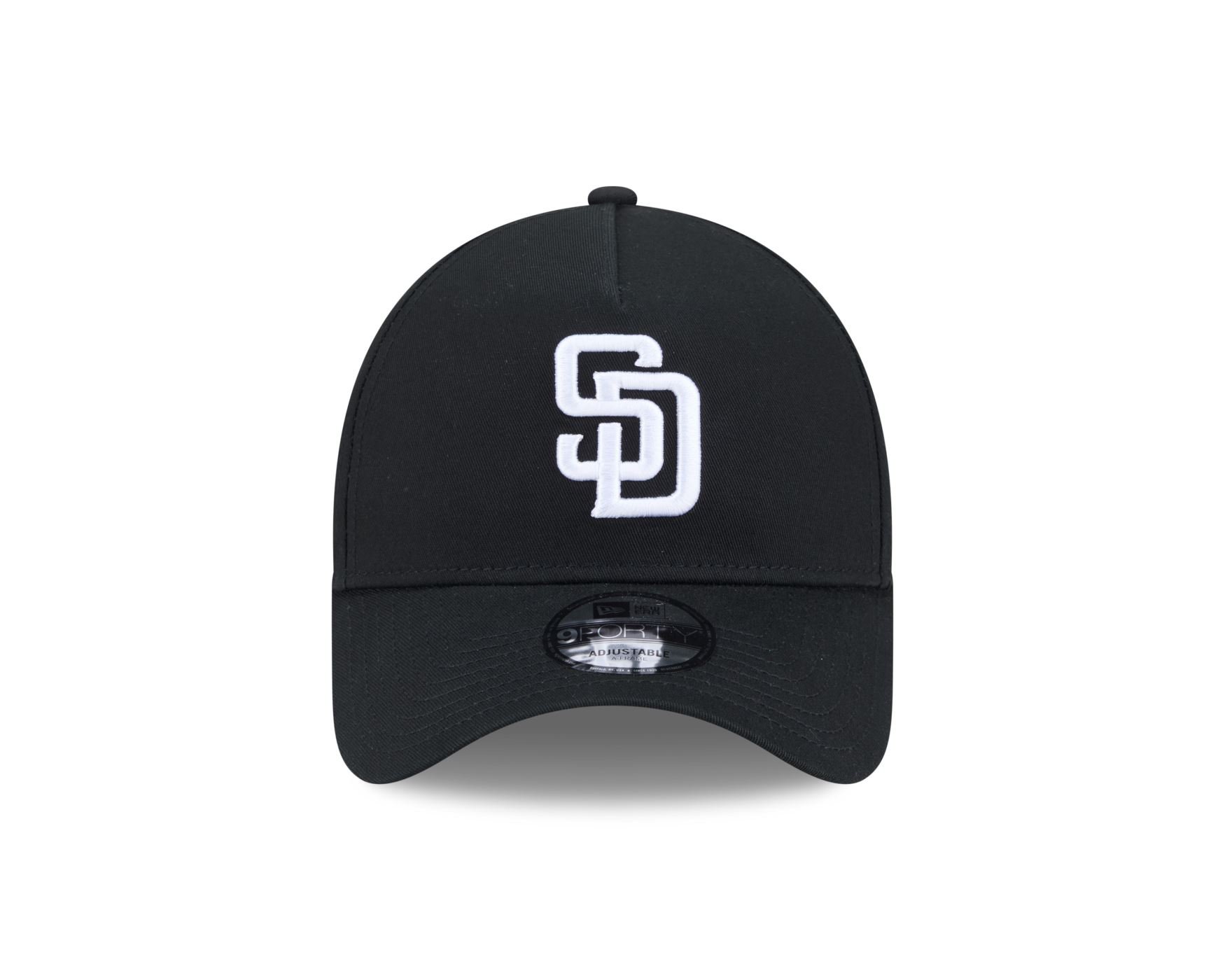 Bone New Era 9FORTY San Diego Padres Preto Preto 2