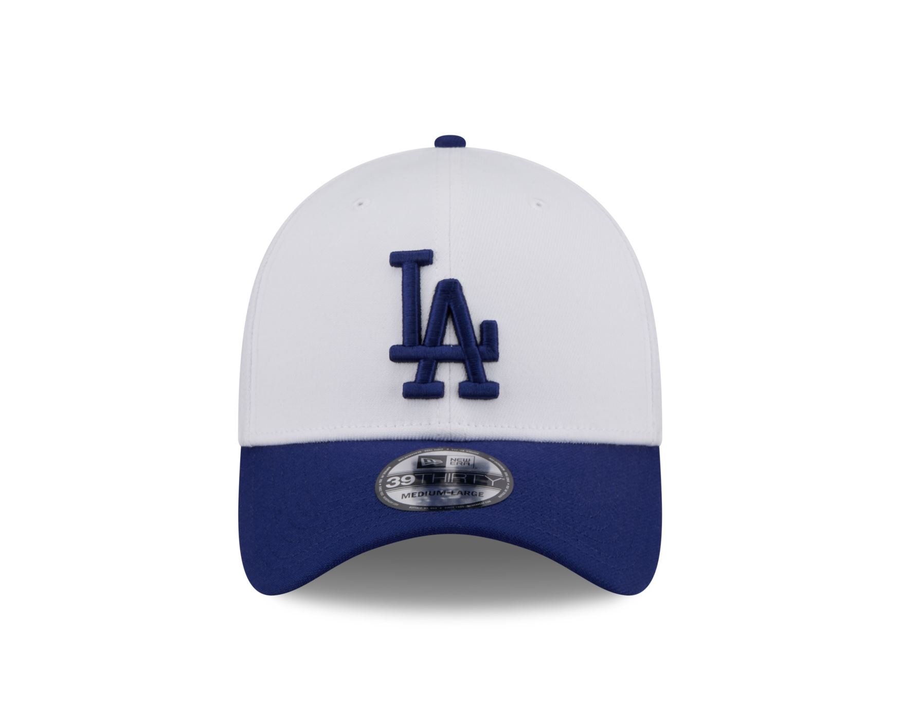 Bone New Era 39THIRTY Los Angeles Dodgers Branco 2