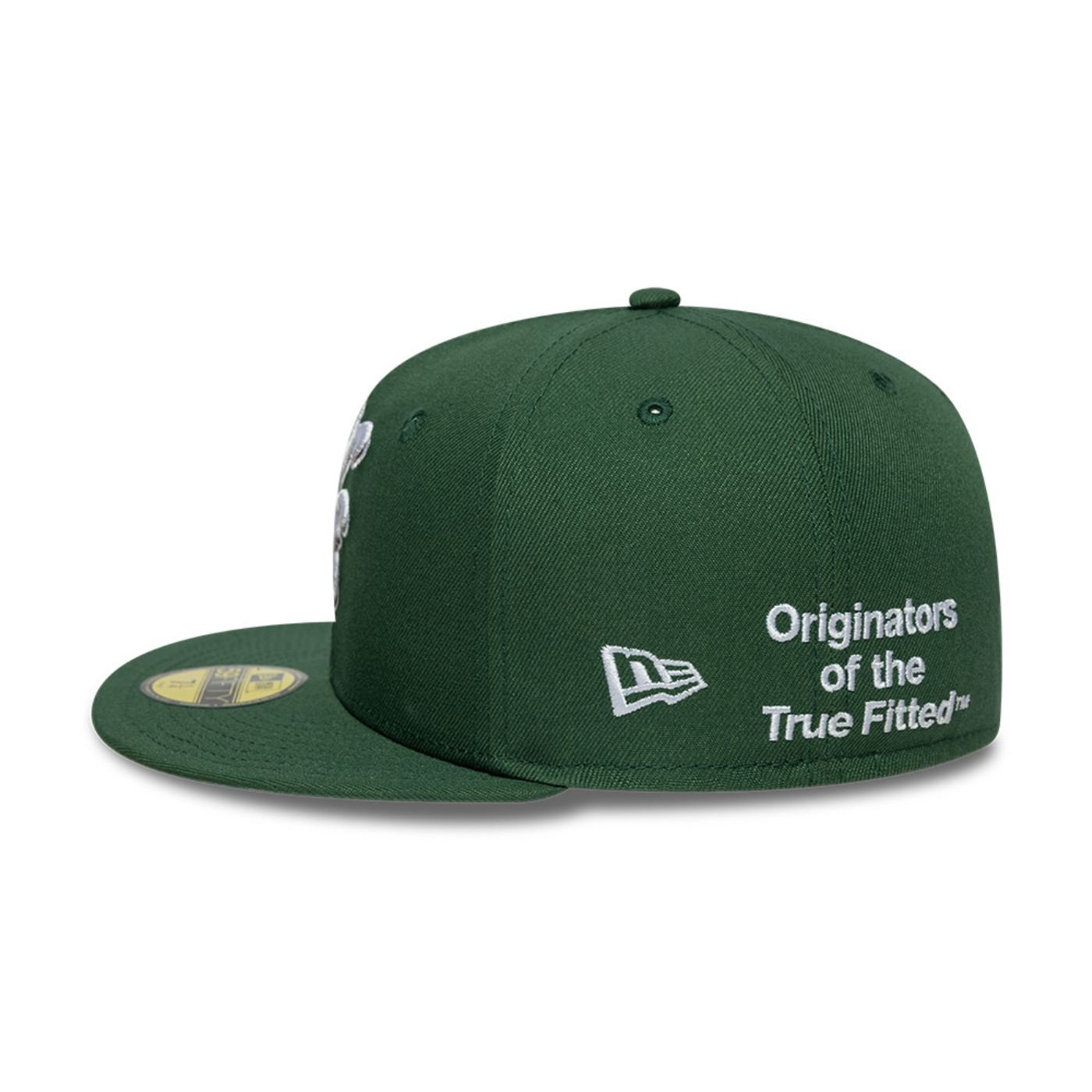 Bone New Era 59FIFTY New Era Branded Verde 5