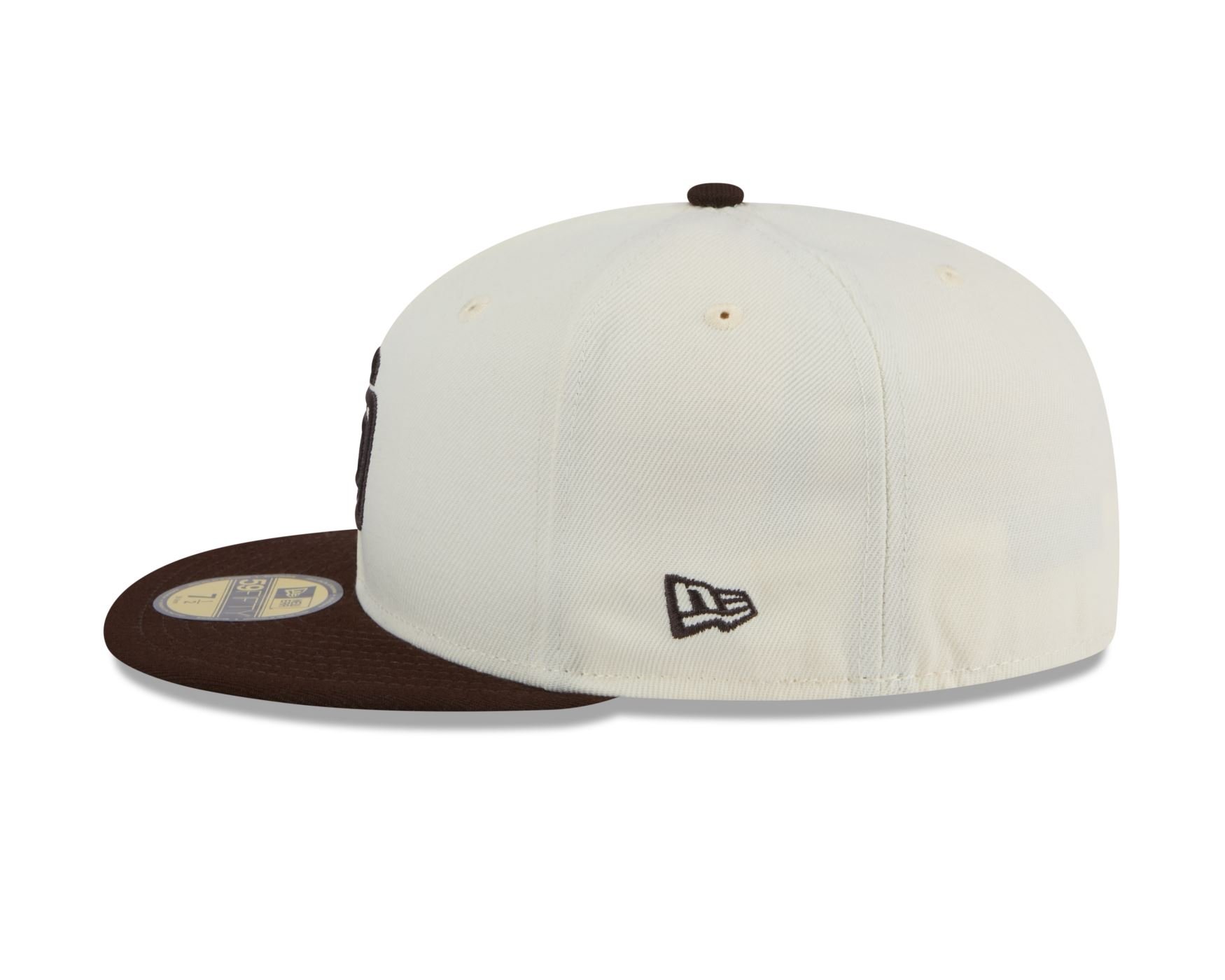 Bone New Era 59FIFTY San Diego Padres MLB Branco 5